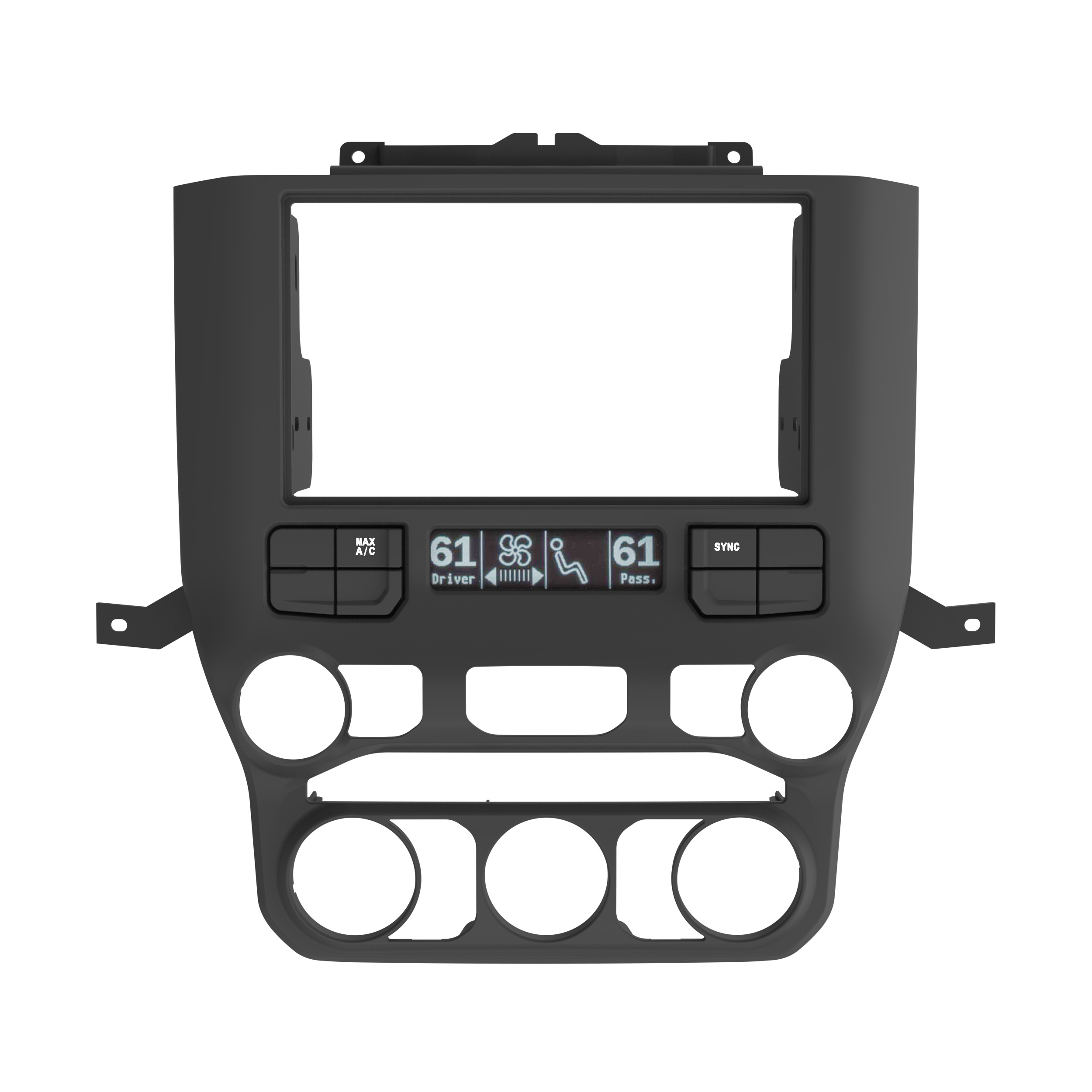 RAM 2019-2024 (with factory 8.4” screen & auto climate, excludes Classic models)