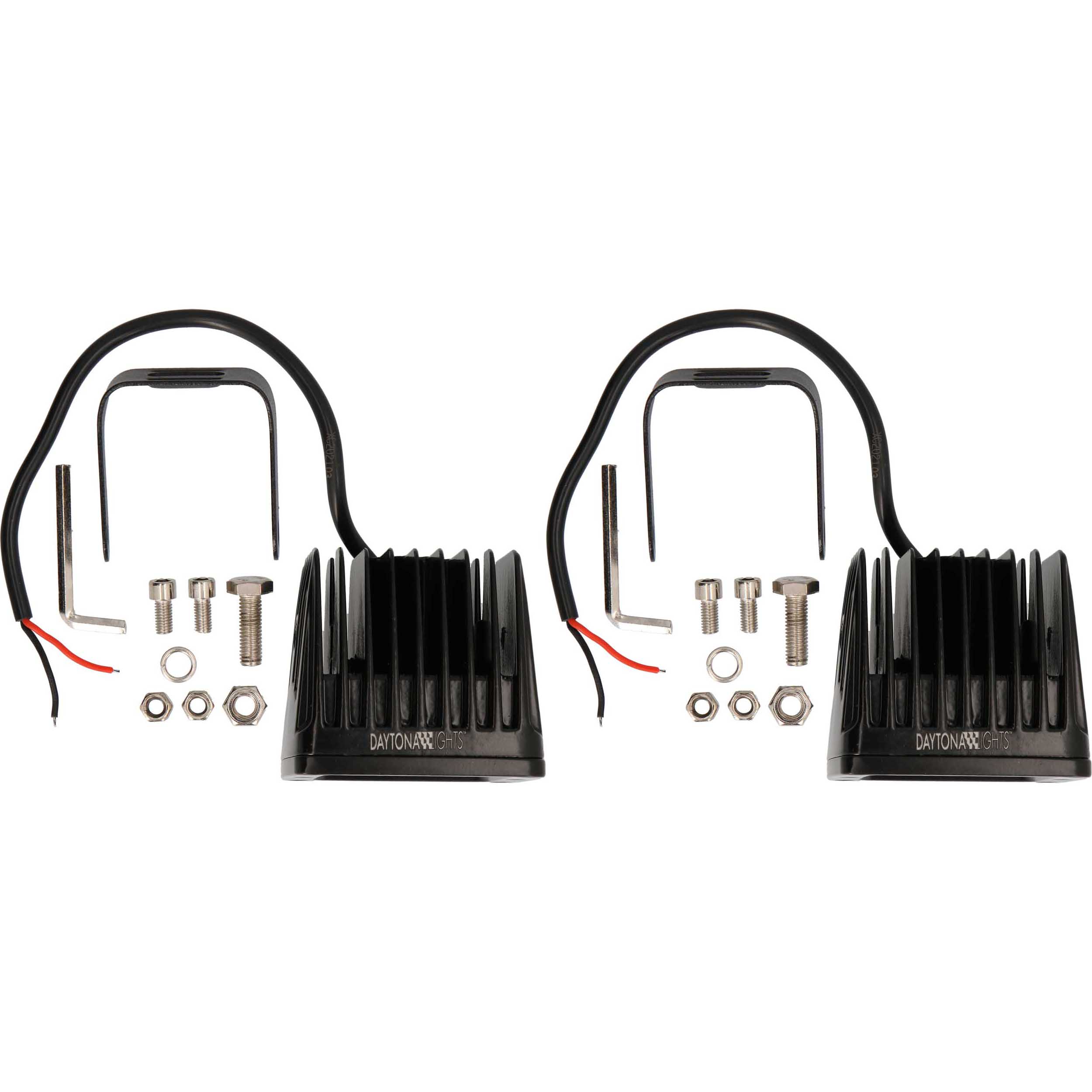 Daytona Lights 3" Cube Lights - 6 LED (2Pk)