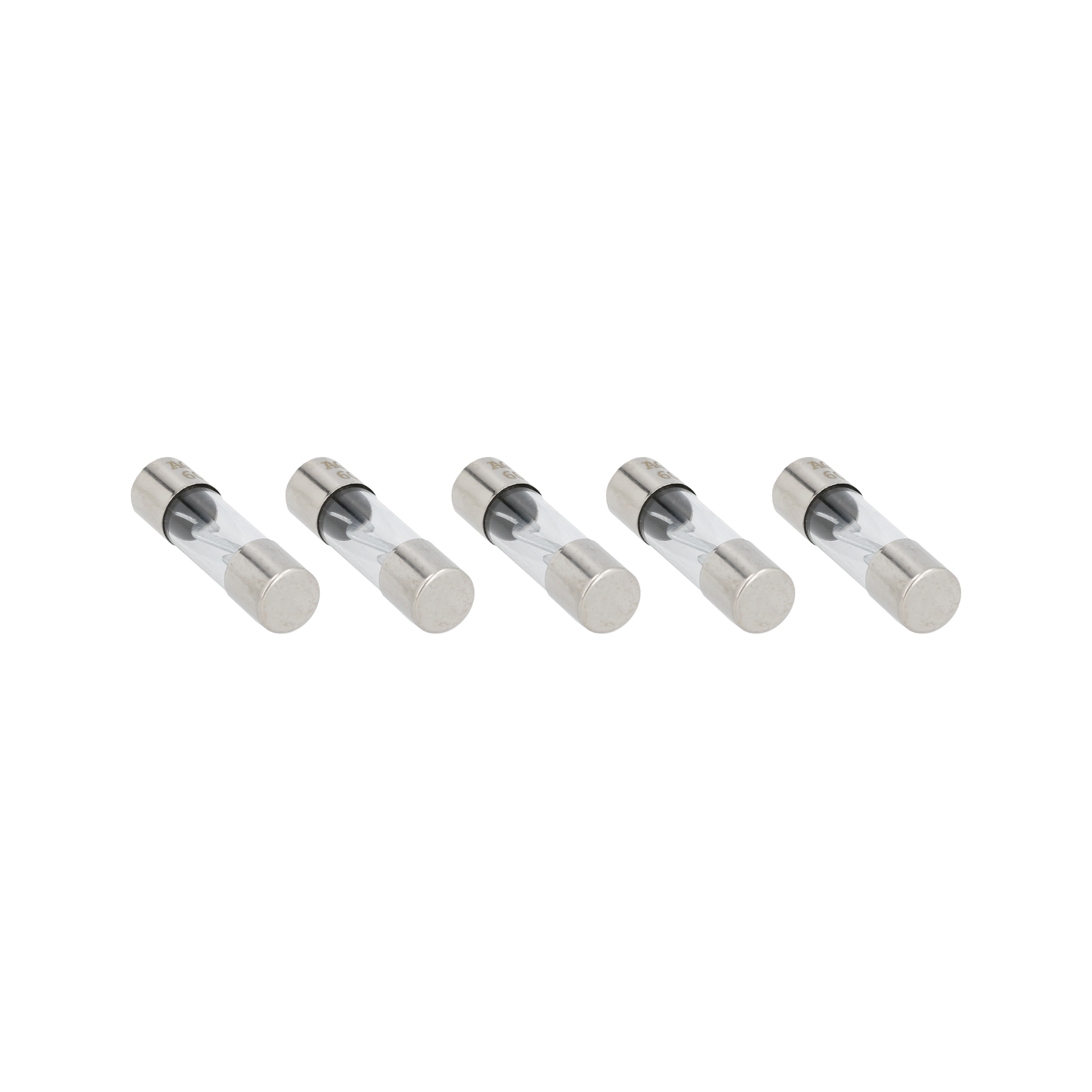 60 AMP AGU Fuses Nickel Plated - MID SERIES - 5 PK