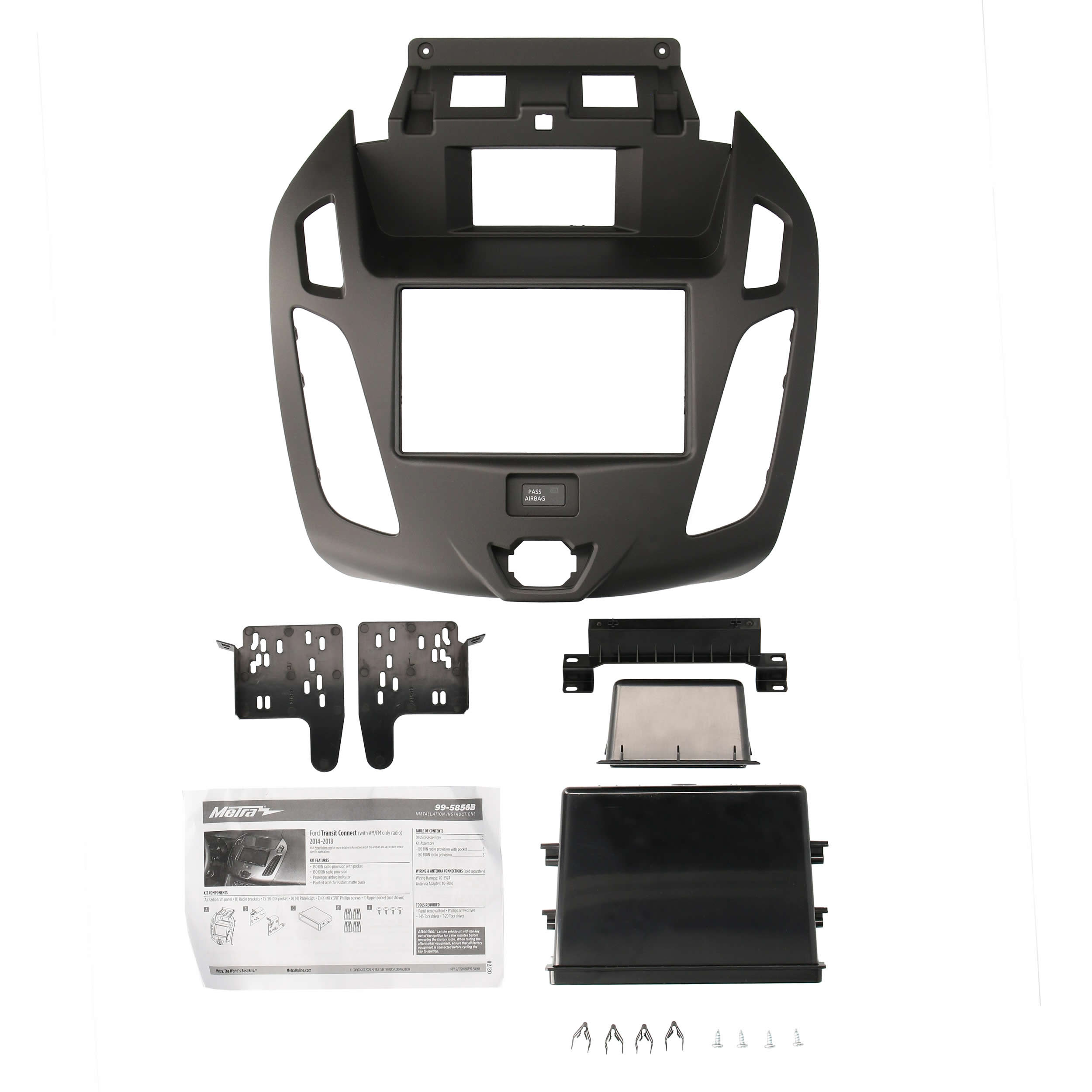 Ford Transit Connect (with AM/FM only Radio) 2014-2018