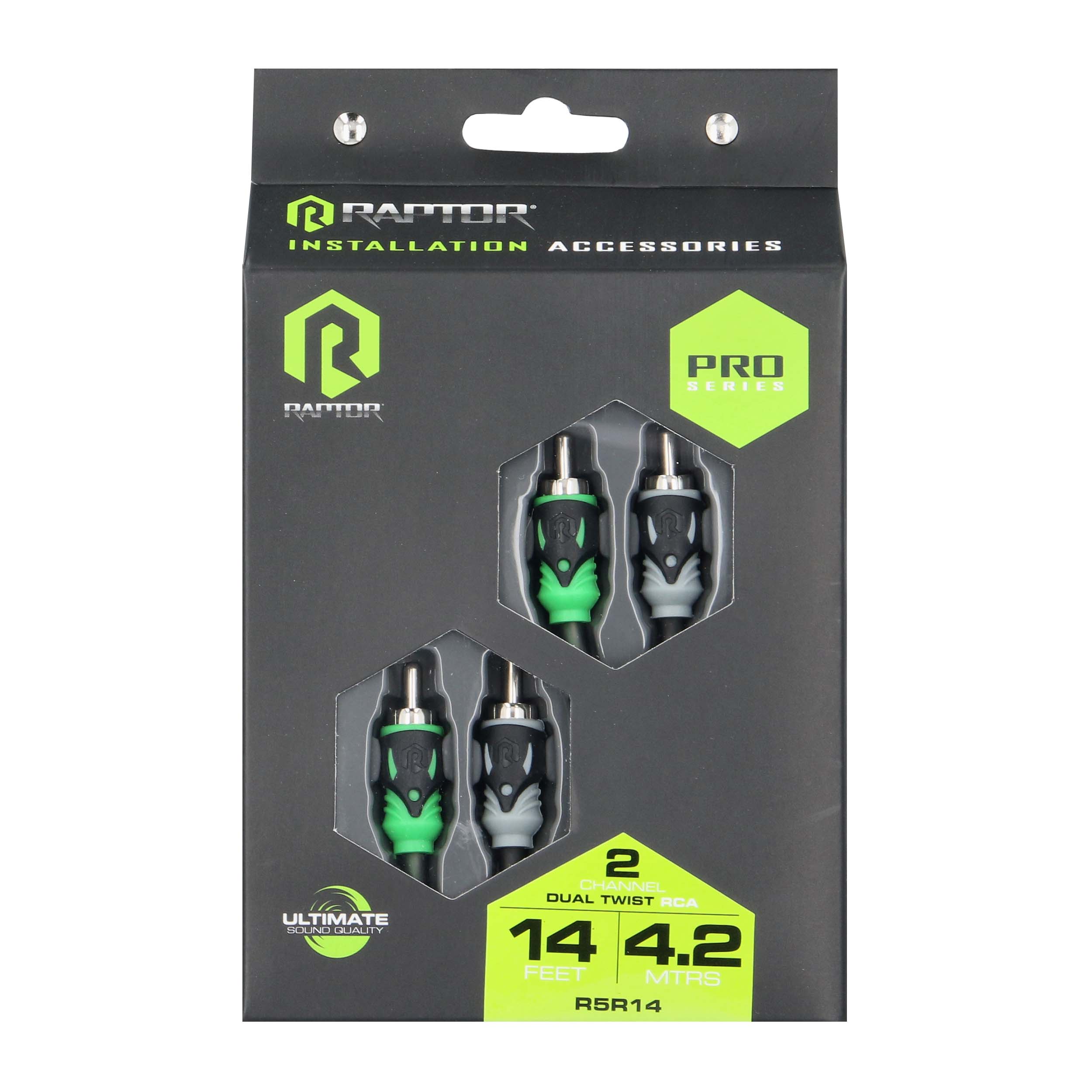 14FT DUAL-TWIST 2 CHNL RCA