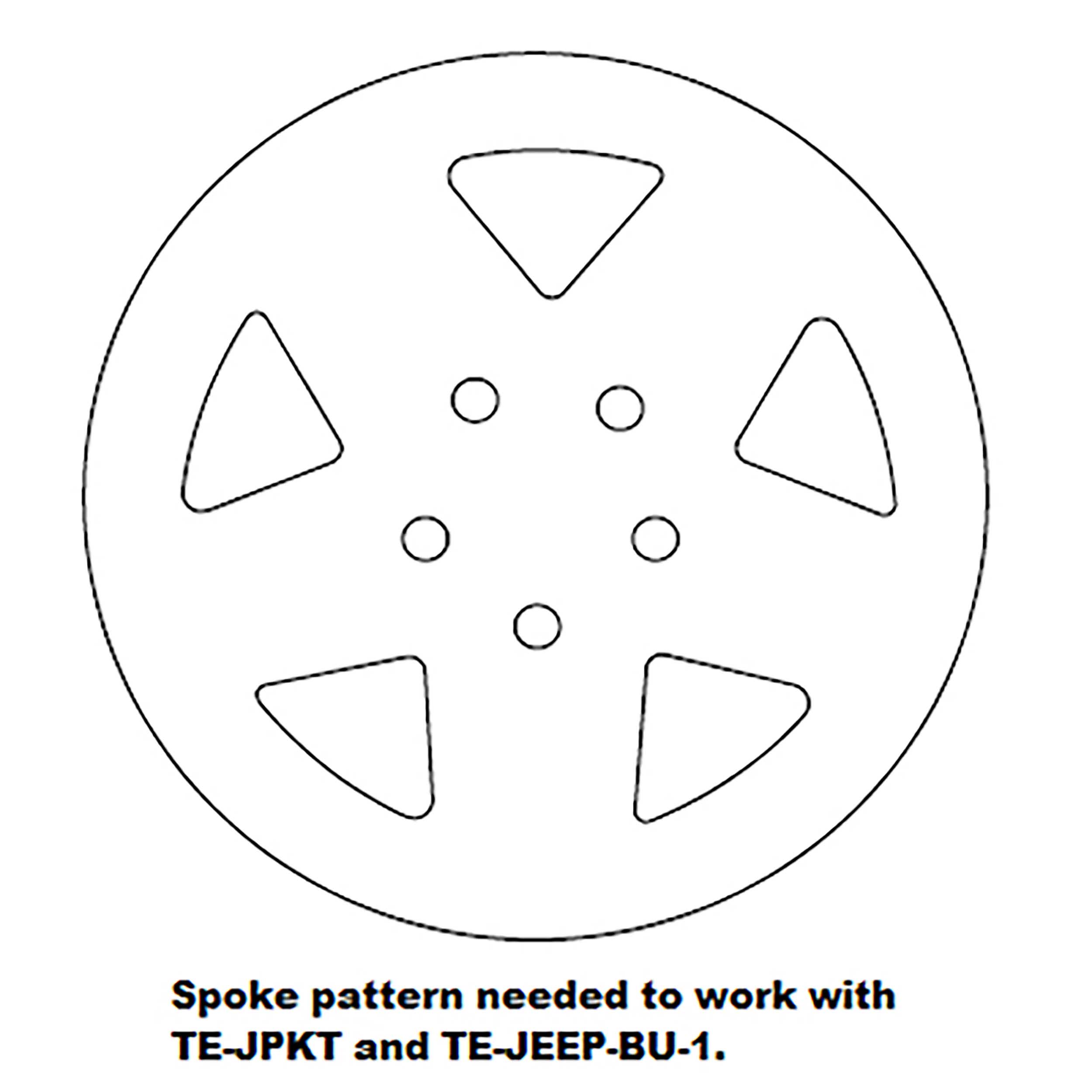 SPARE TIRE CAMERA KIT - FITS JEEP WRANGLER 2007-2018