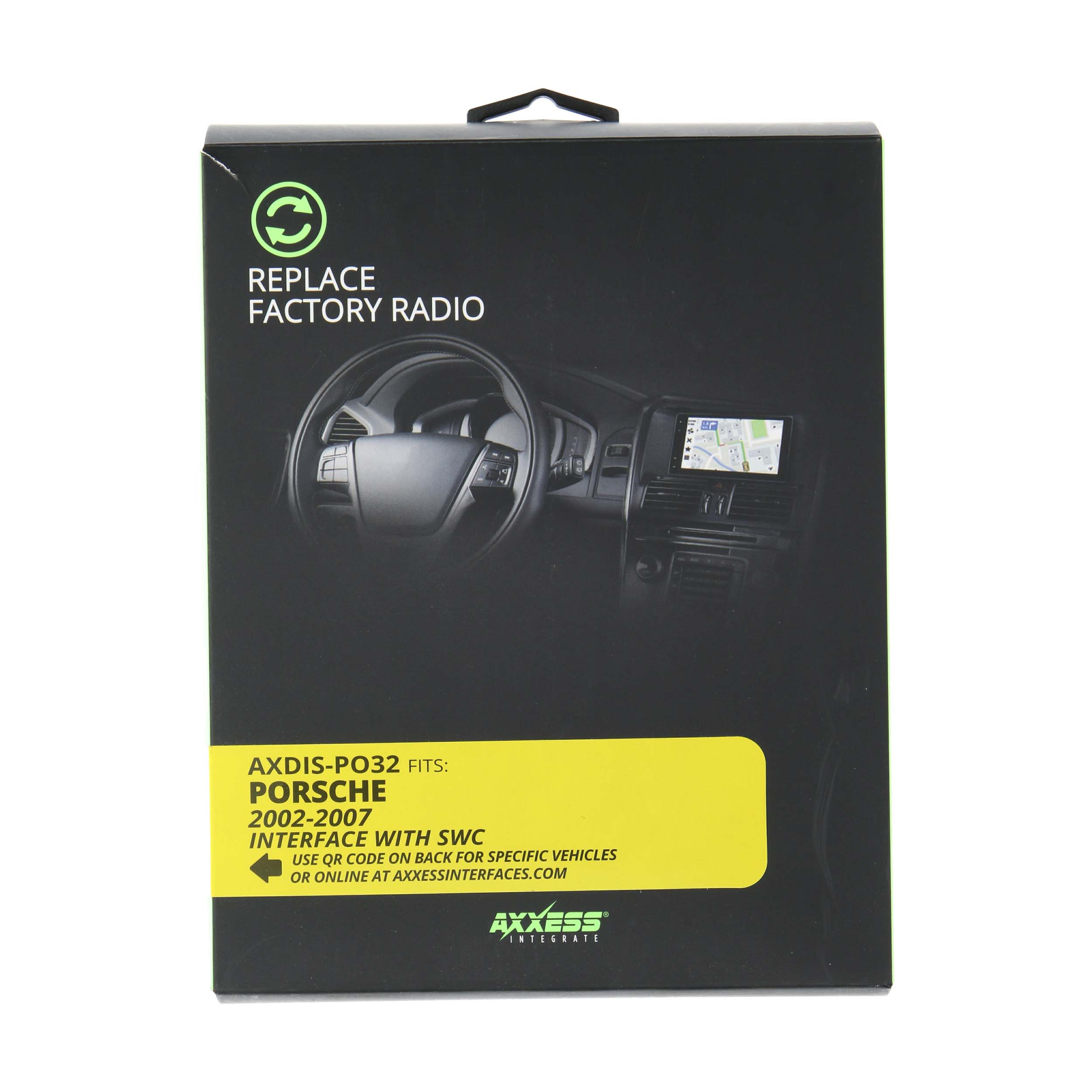 Radio Replacement Data Intfc SWC Fits Porsche Cayenne 02-07