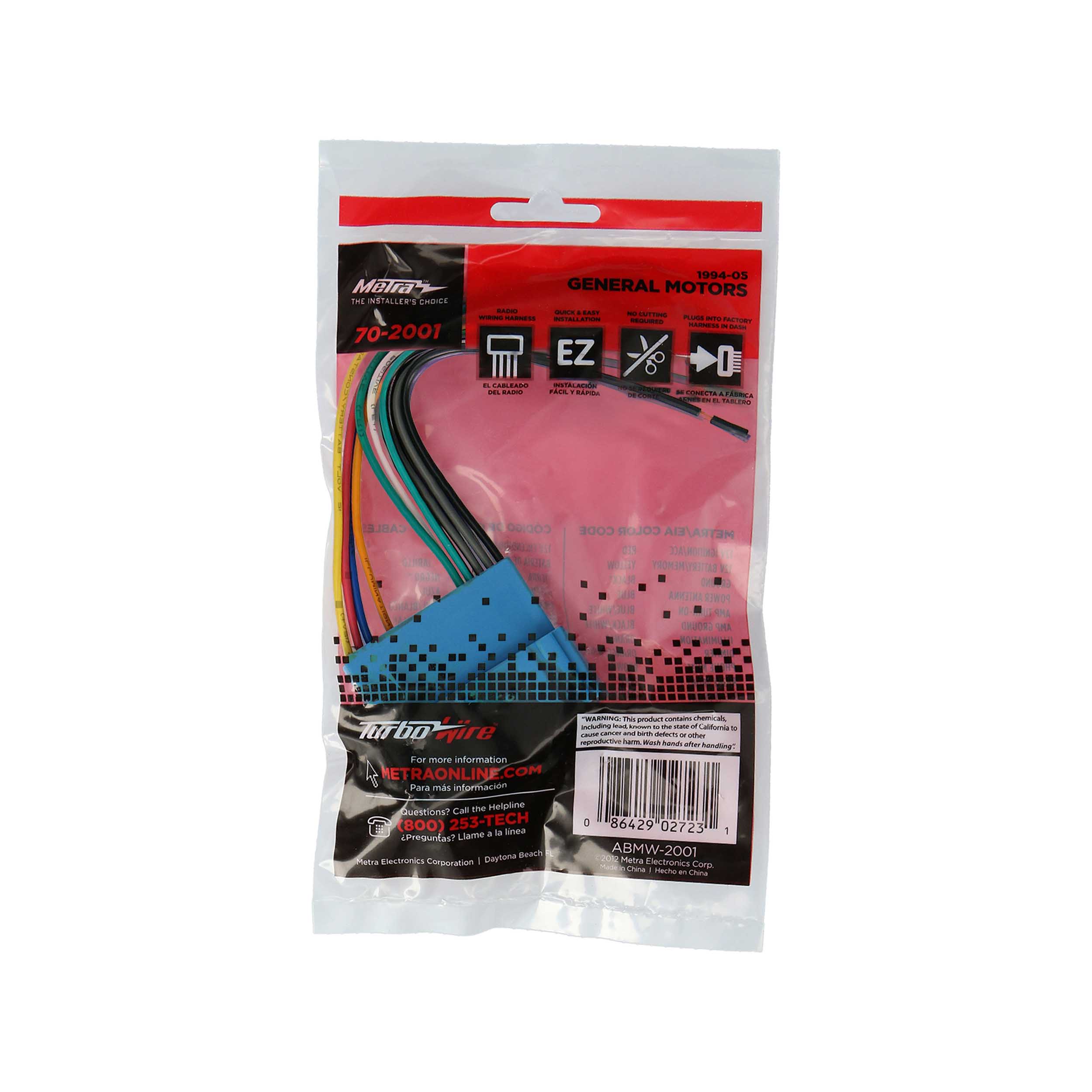 Radio Replacement Harness - Fits Buick / Oldsmobile 1994-2005 (32-pin)