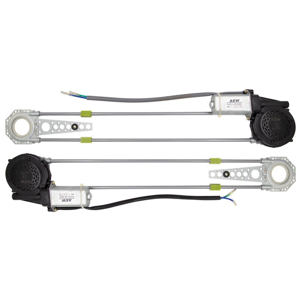 Universal Power Window Set w/JW-33ED Kit (2 Door)