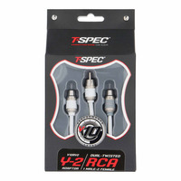 V10 RCA Y Cable | 1 Male to 2 Female | 6 in.