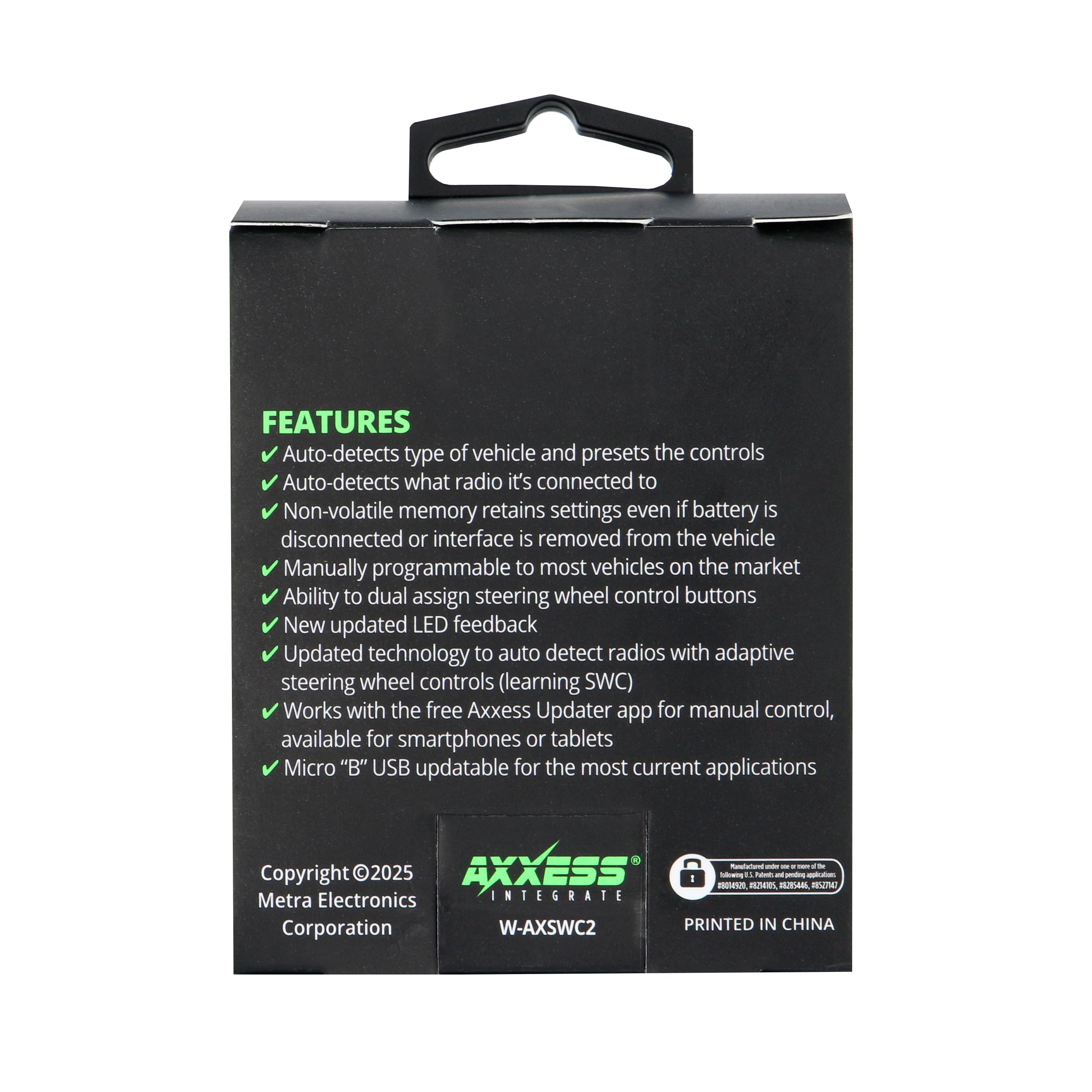 Steering Wheel Control Interface