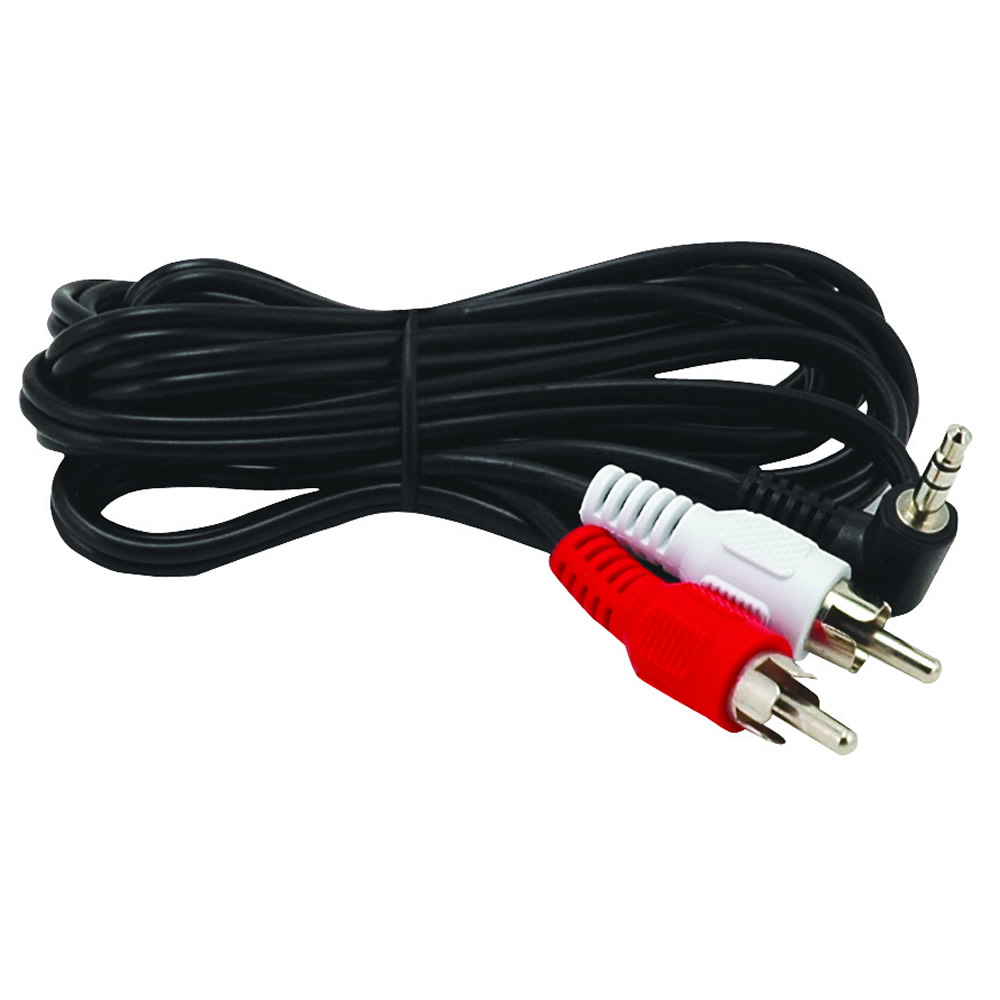 3.5 mm Male to RCA Cable - 6 ft