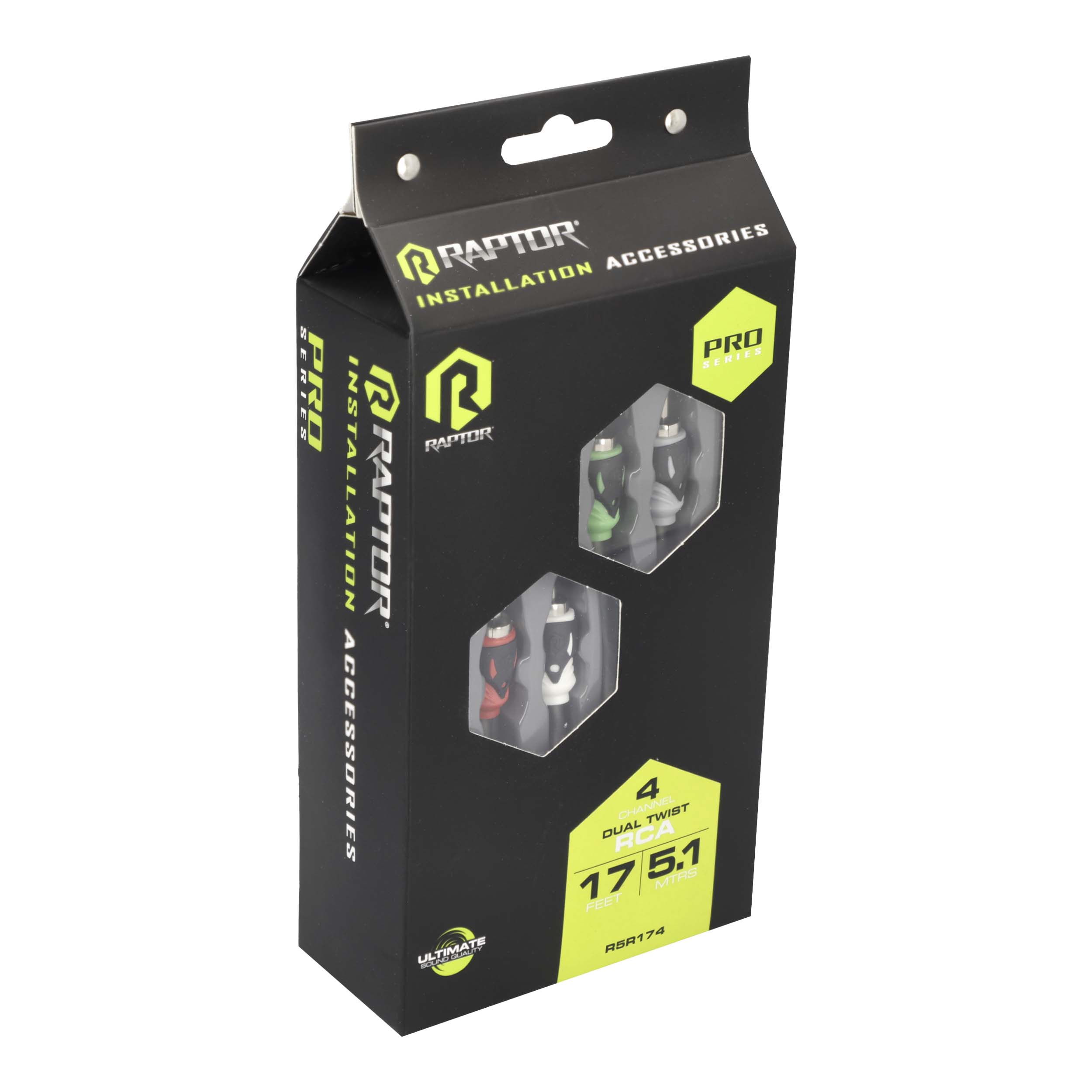 RCA 4-Channel Audio Cable - Pro Series 17 Feet