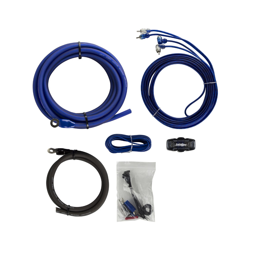 INSTALL BAY 4GA Value AMP Kit 1600W