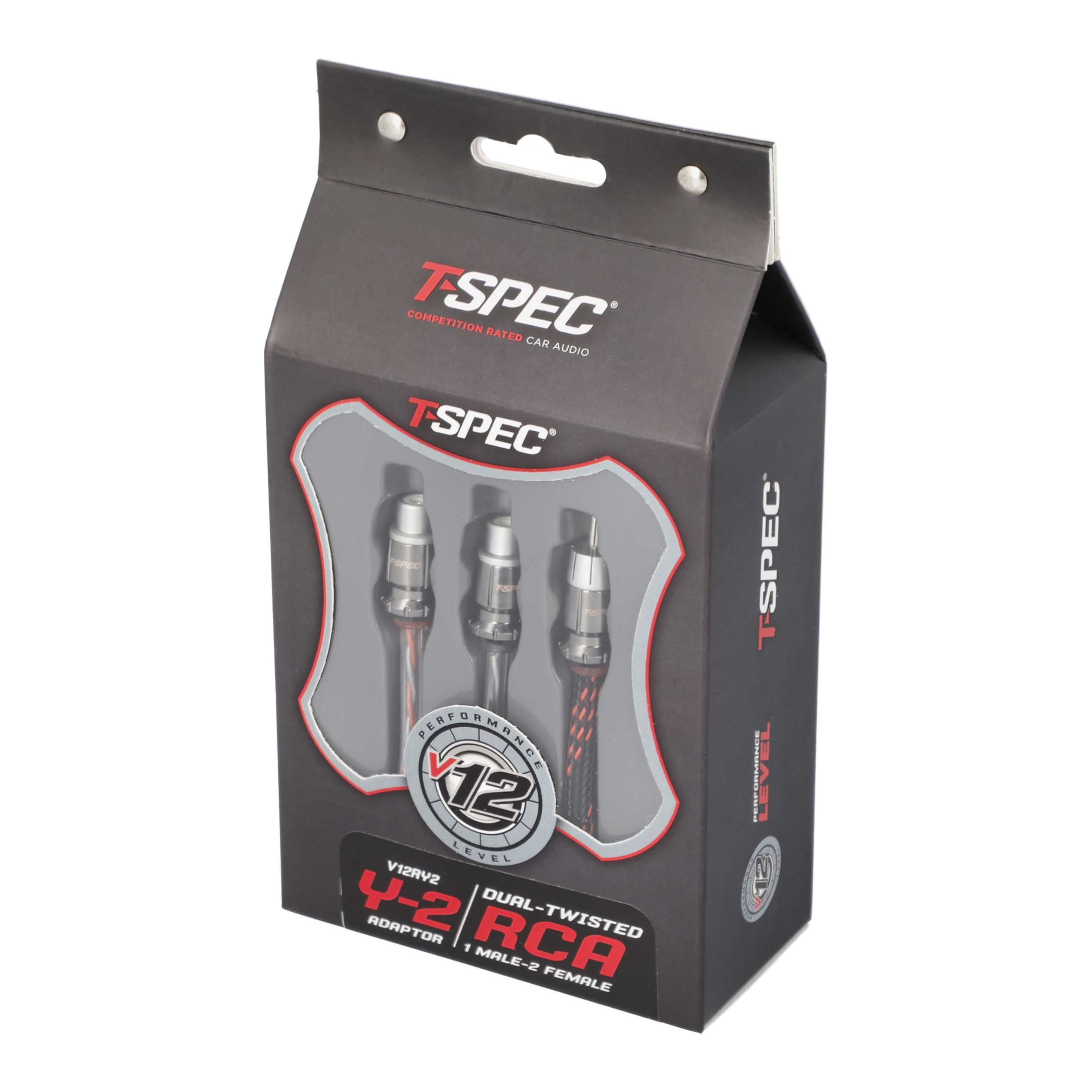 RCA v12 Series 2-Channel Audio Cable - 1M-2F