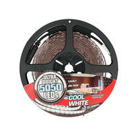 Cool White 5050 Indoor LED Strip - 5 Meter, Retail