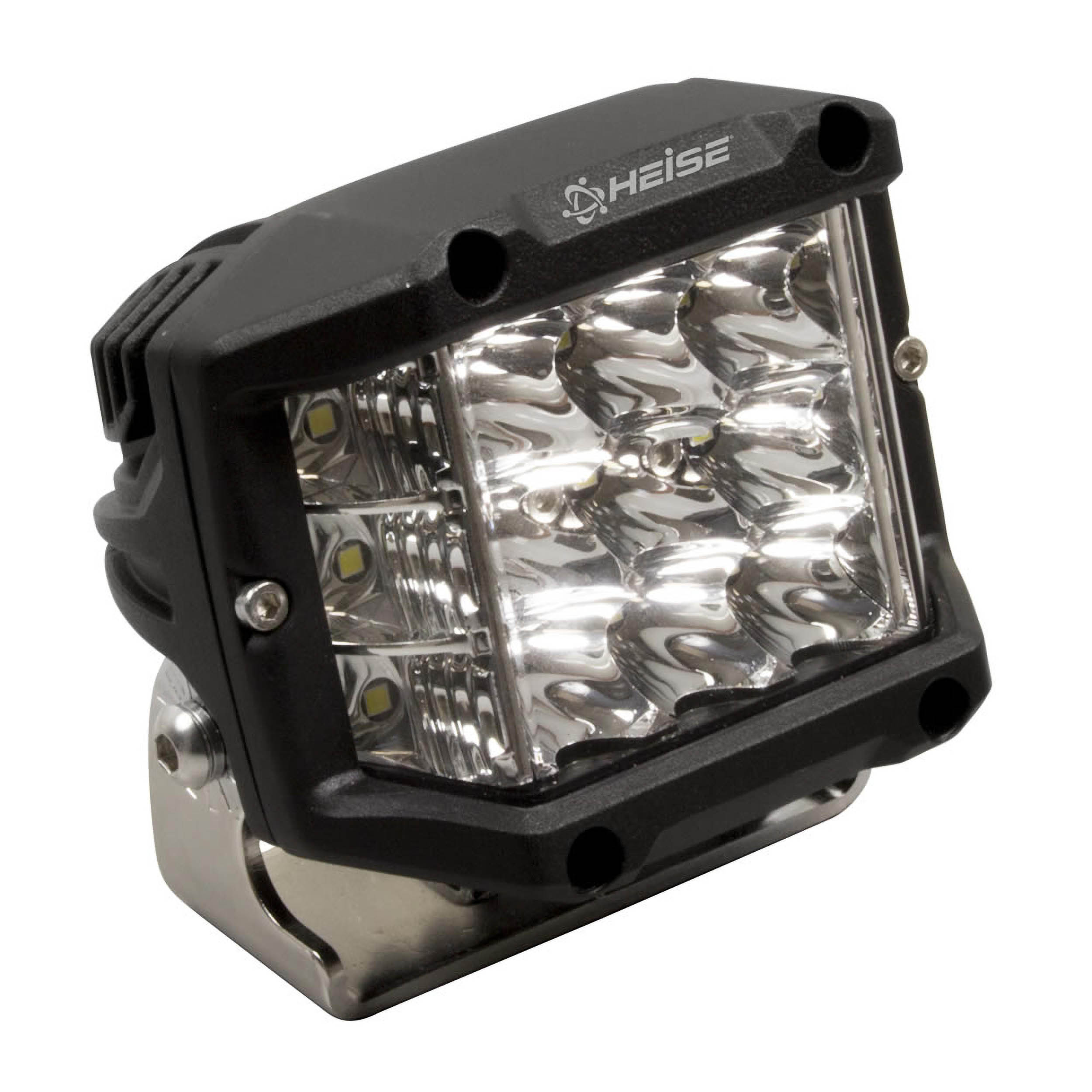 High Output Cube Light - 4 Inch, 15 LED, 2-Pack with Harness
