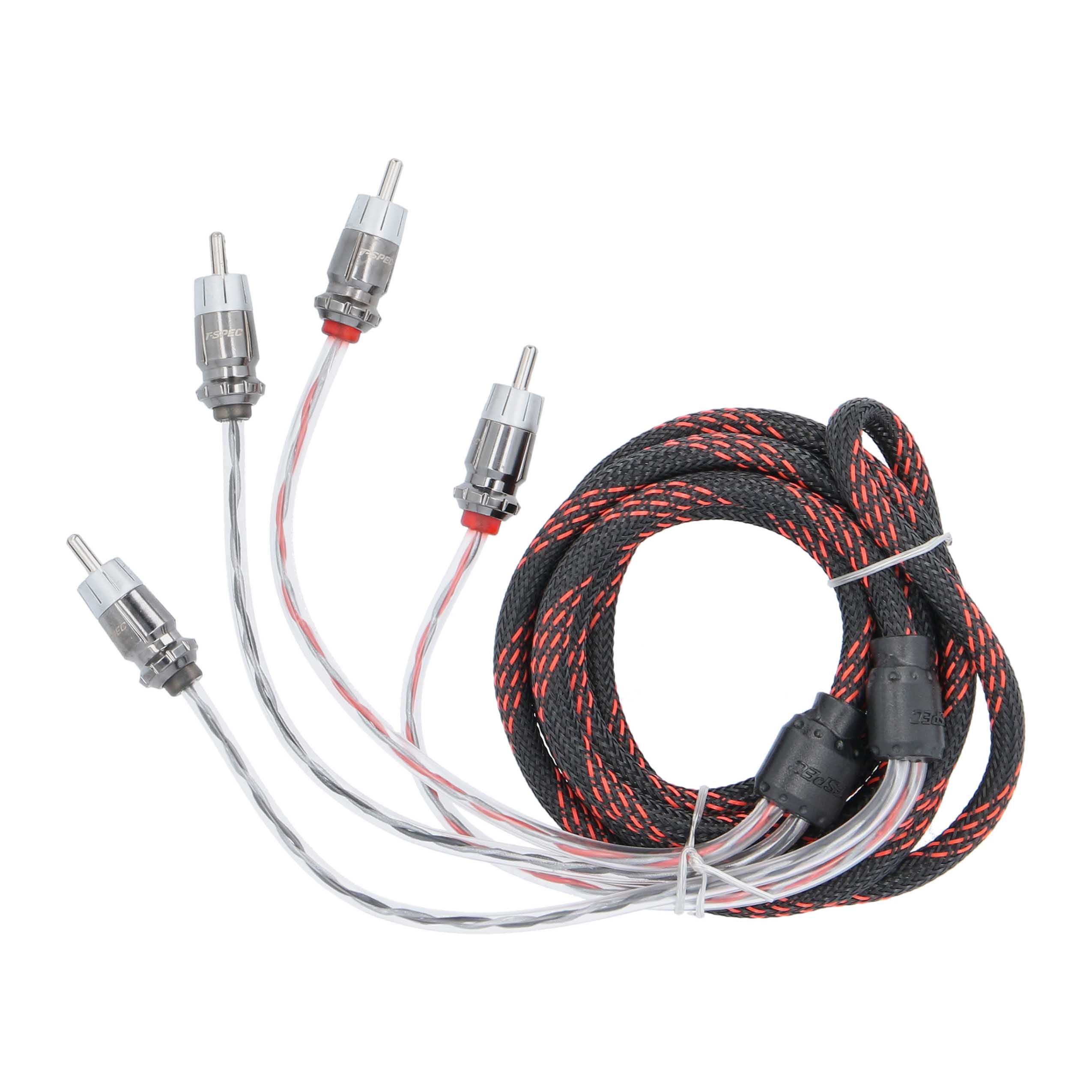RCA v12 Series 2-Channel Audio Cable - 6 FT