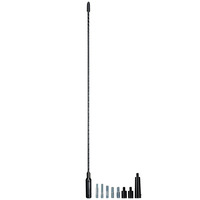 Universal Replacement Mast | Black Spiral | 17"