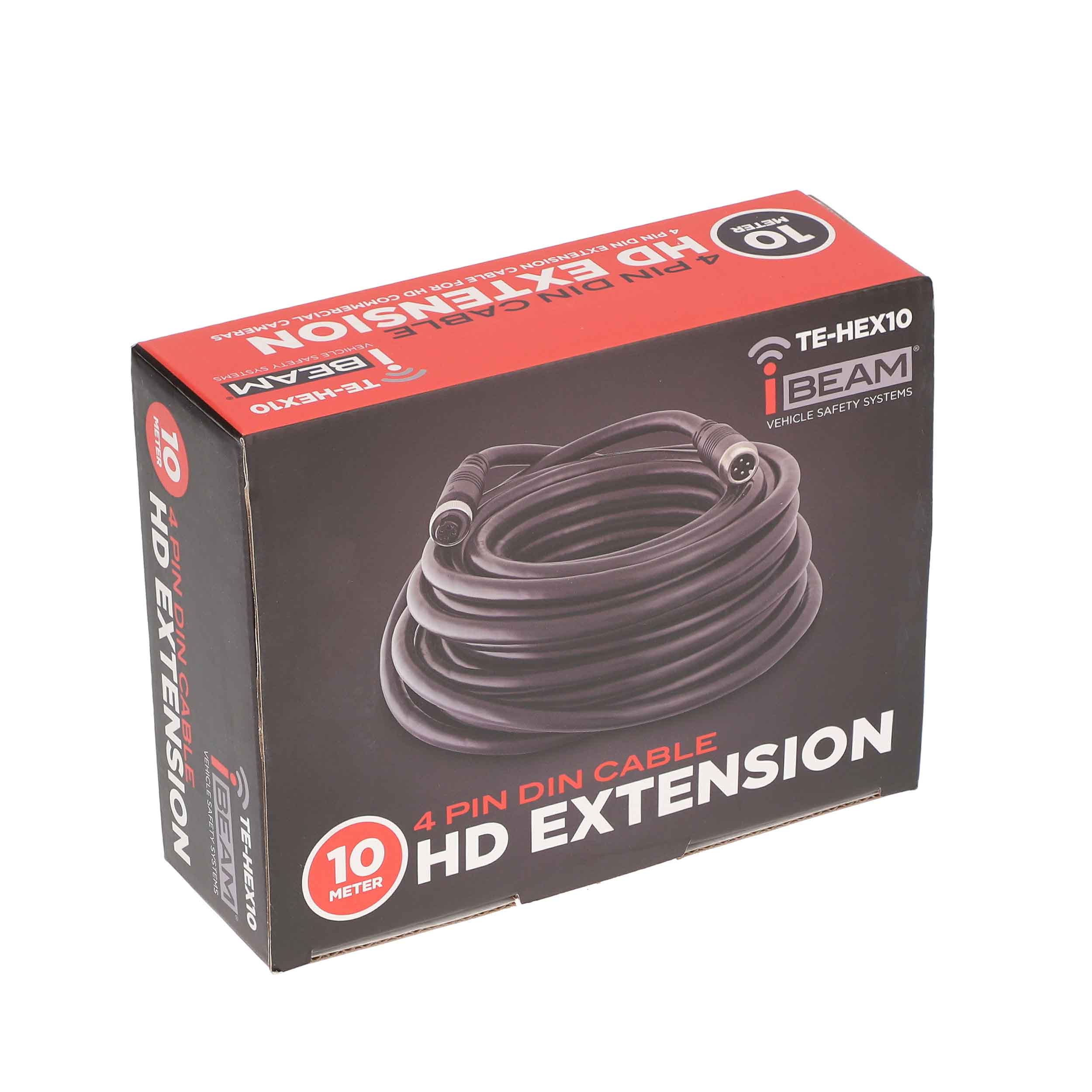 HD 4 Pin DIN Cable Extension Cable - 10 Meters