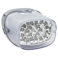 Clear Replacement Tail Light with Turn Signals - Harley Davi