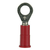 3M™ Red Vinyl Ring Terminal 22-18 Gauge #10  Package of 100
