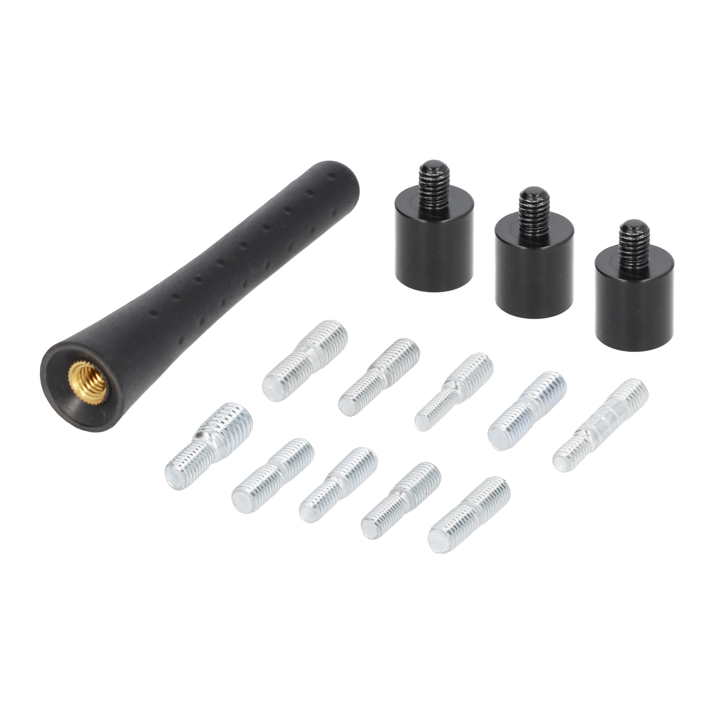 Black Rubber Replacement Mast - 3 inch