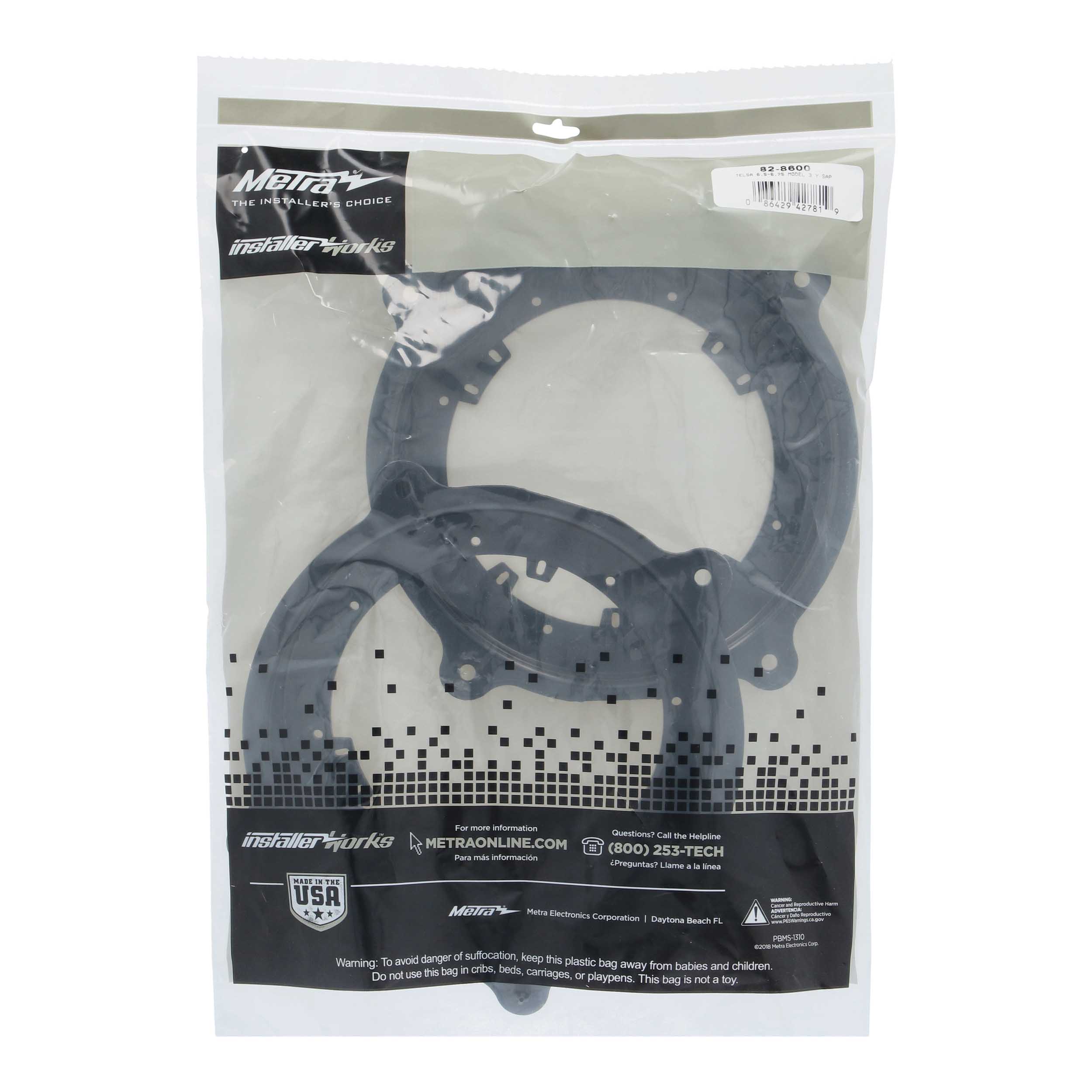 Speaker Adapter Plate Tesla Model 3 2017-Up Model Y 2020-Up