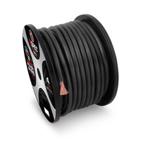V12 OFC Ground Wire | 1/0 AWG | 50 ft. | Black