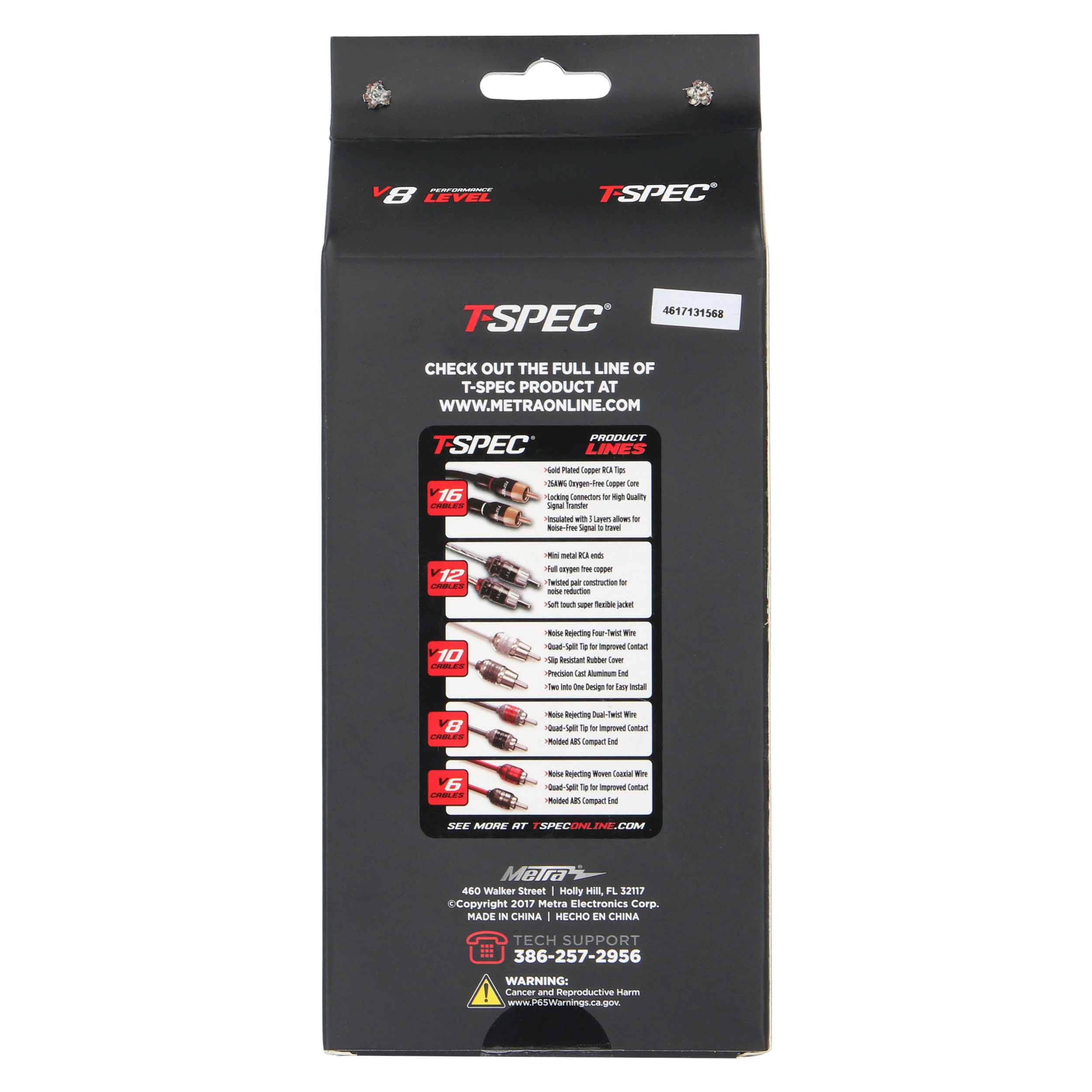 RCA v8 Series 2-Channel Audio Cable - 14 FT