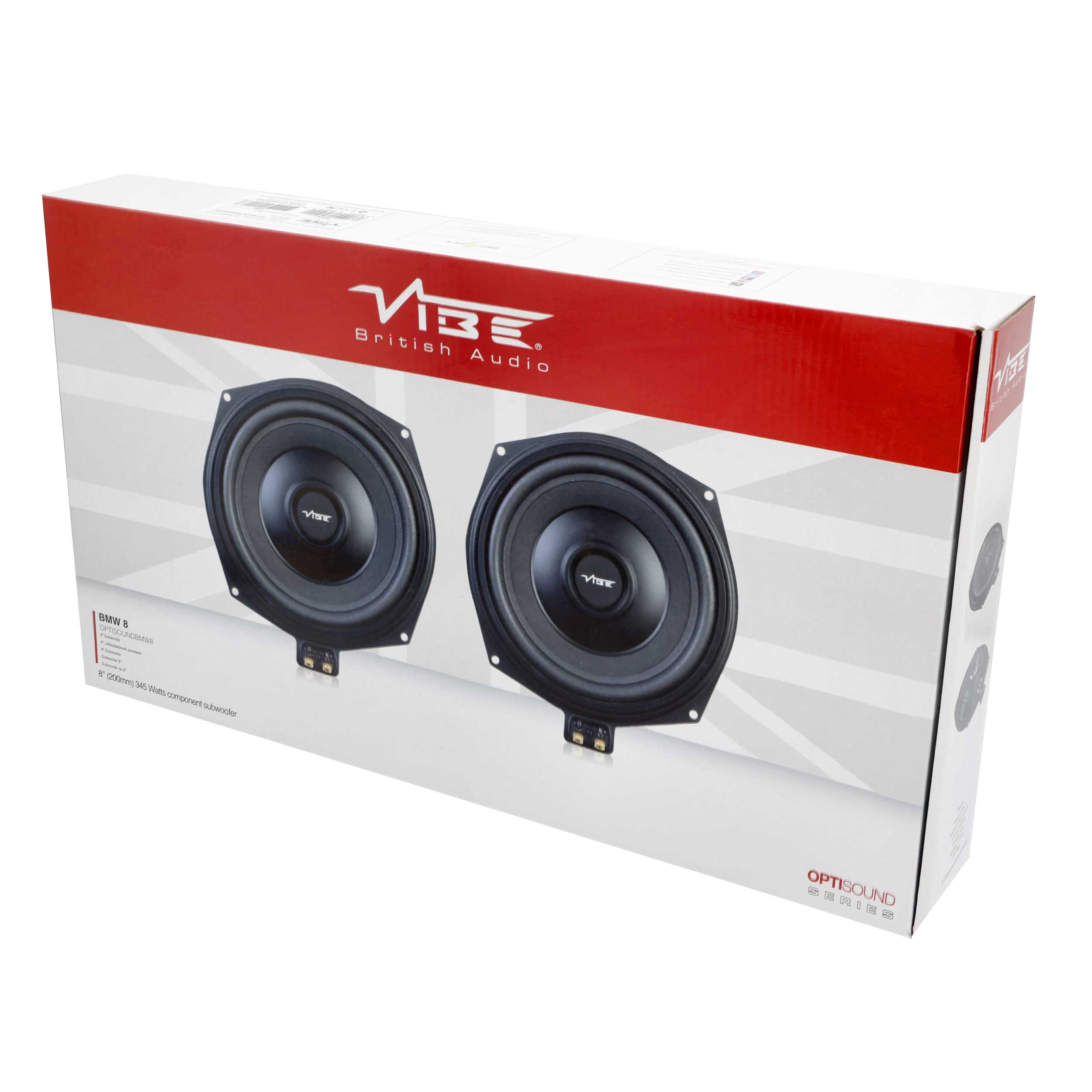 8" Under Seat Replacement 4 Ohm Subwoofer - Fits BMW