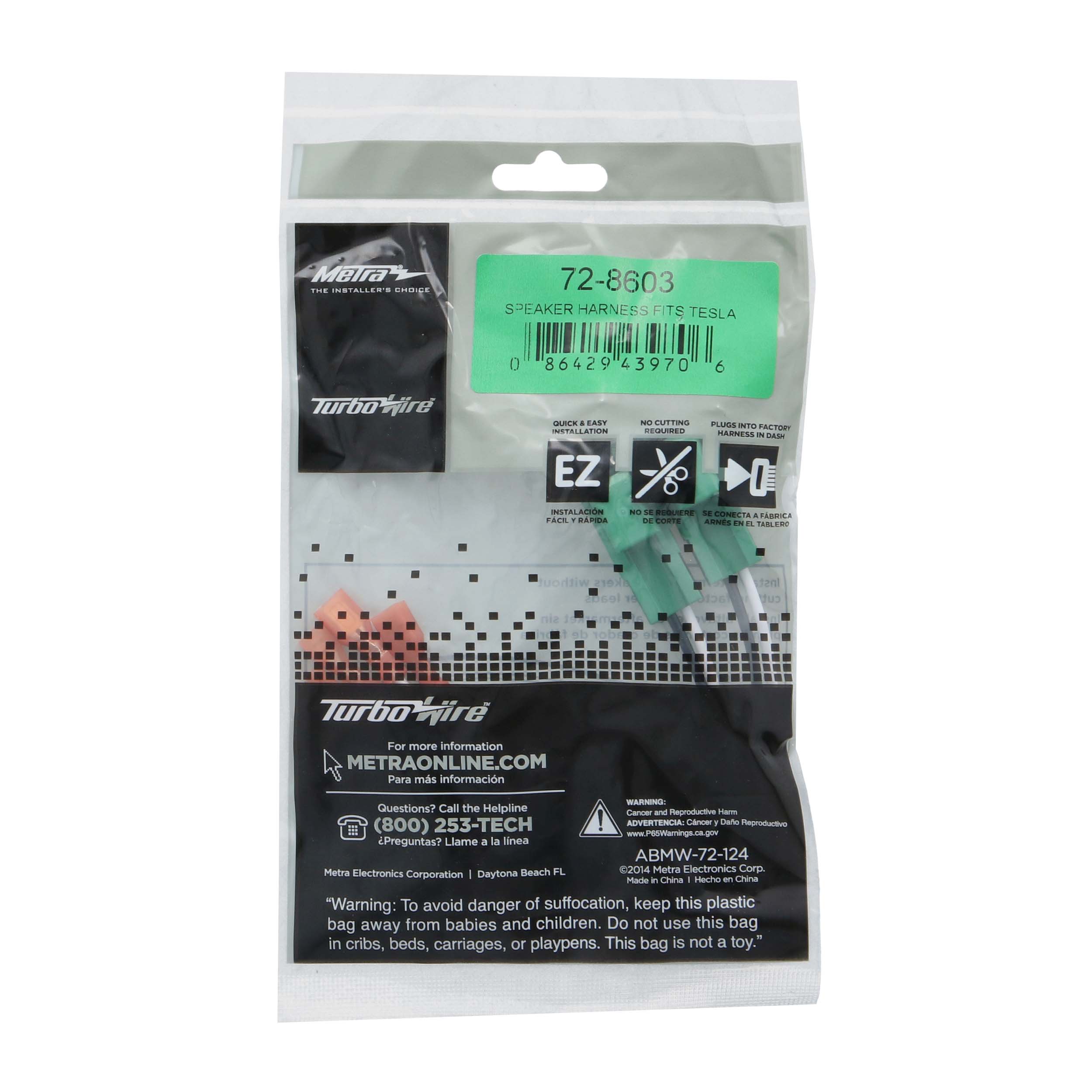 Speaker Harness Fits Select 2017-2024 TESLA Models