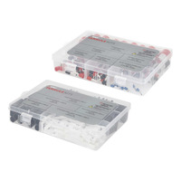 Clean Wire Installation Heat Shrink Label and Ferrule Kit | 380 Piece