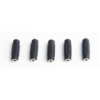 3.5 Female to Female Barrel Connector Nickel - Package of 10