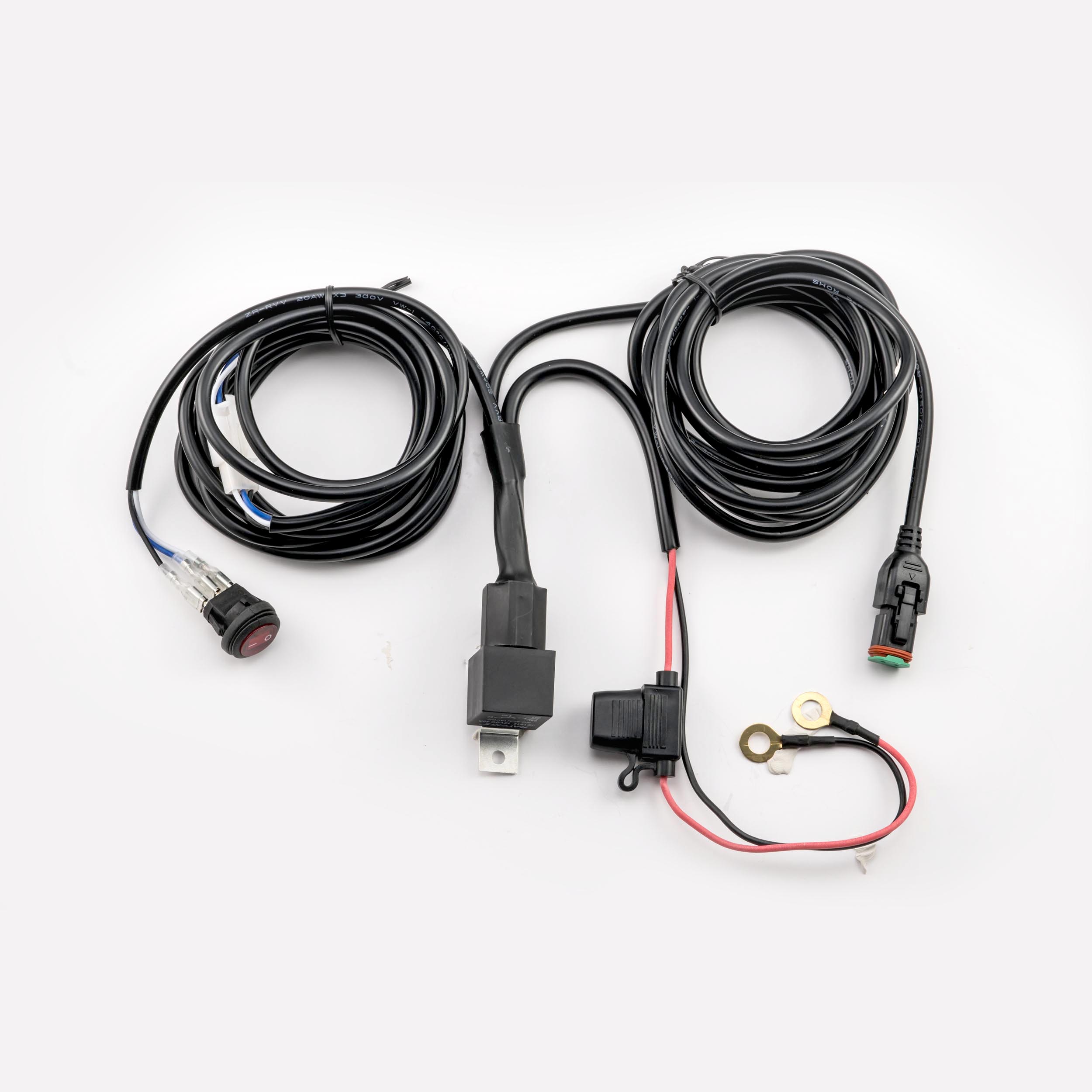 DT Wiring Harness and Switch Kit - 1 Lamp, Universal
