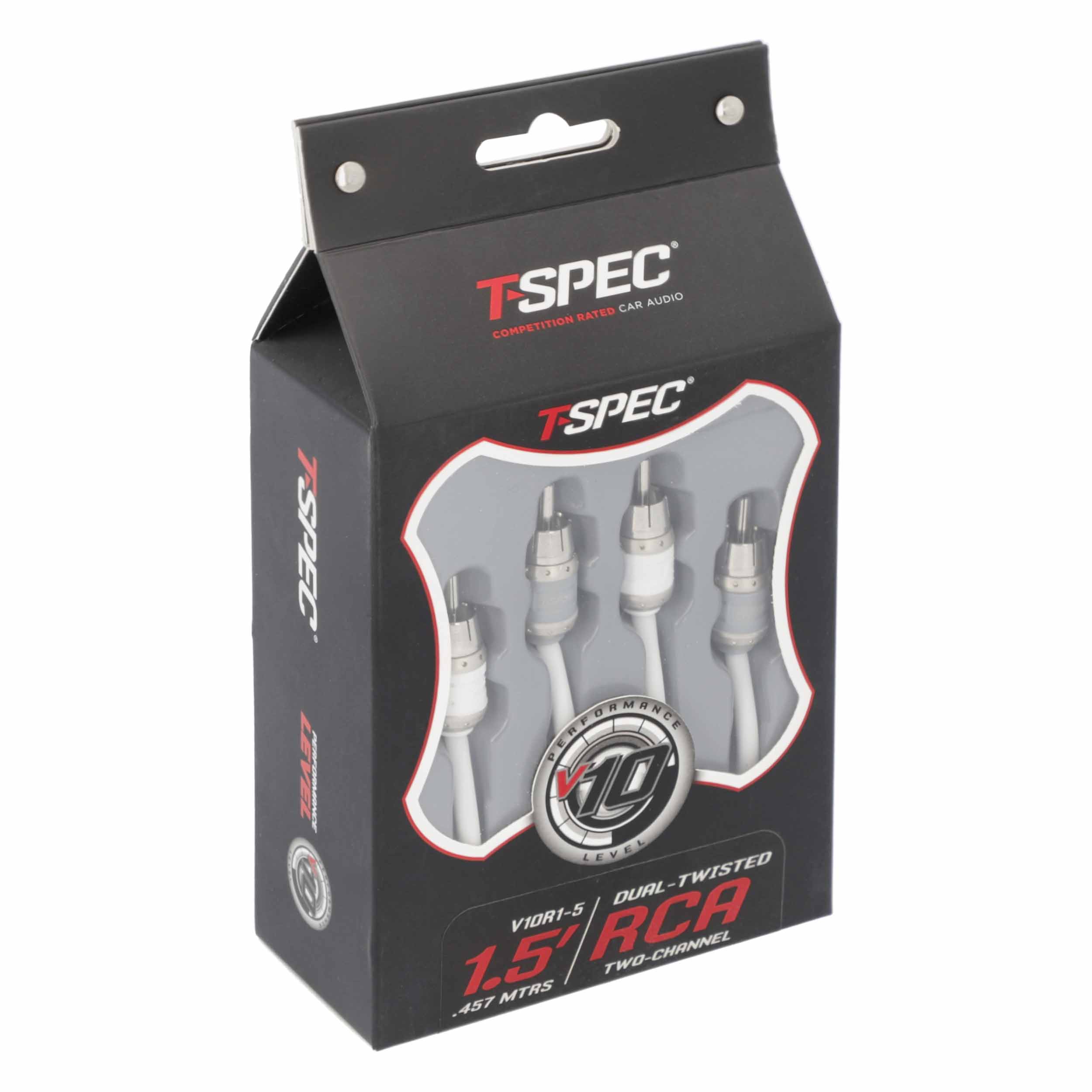 RCA v10 Series 2-Channel Audio Cable - 1.5 FT