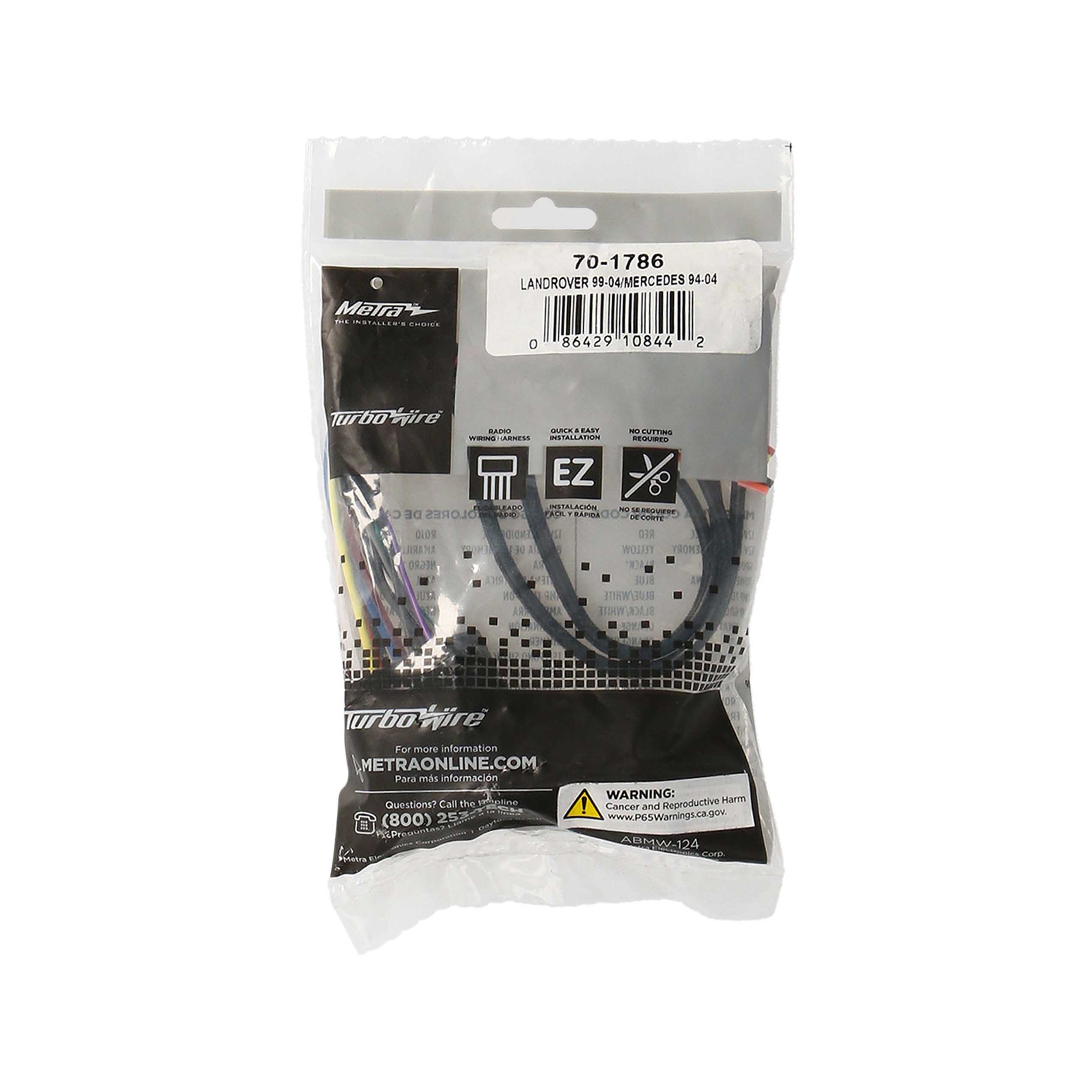 Radio Replacement Harness - Fits Land Rover / Mercedes / Porsche 1994-2004