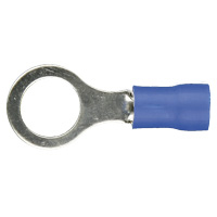 Blue Vinyl Ring Terminal 16-14 Gauge 5/16 inch