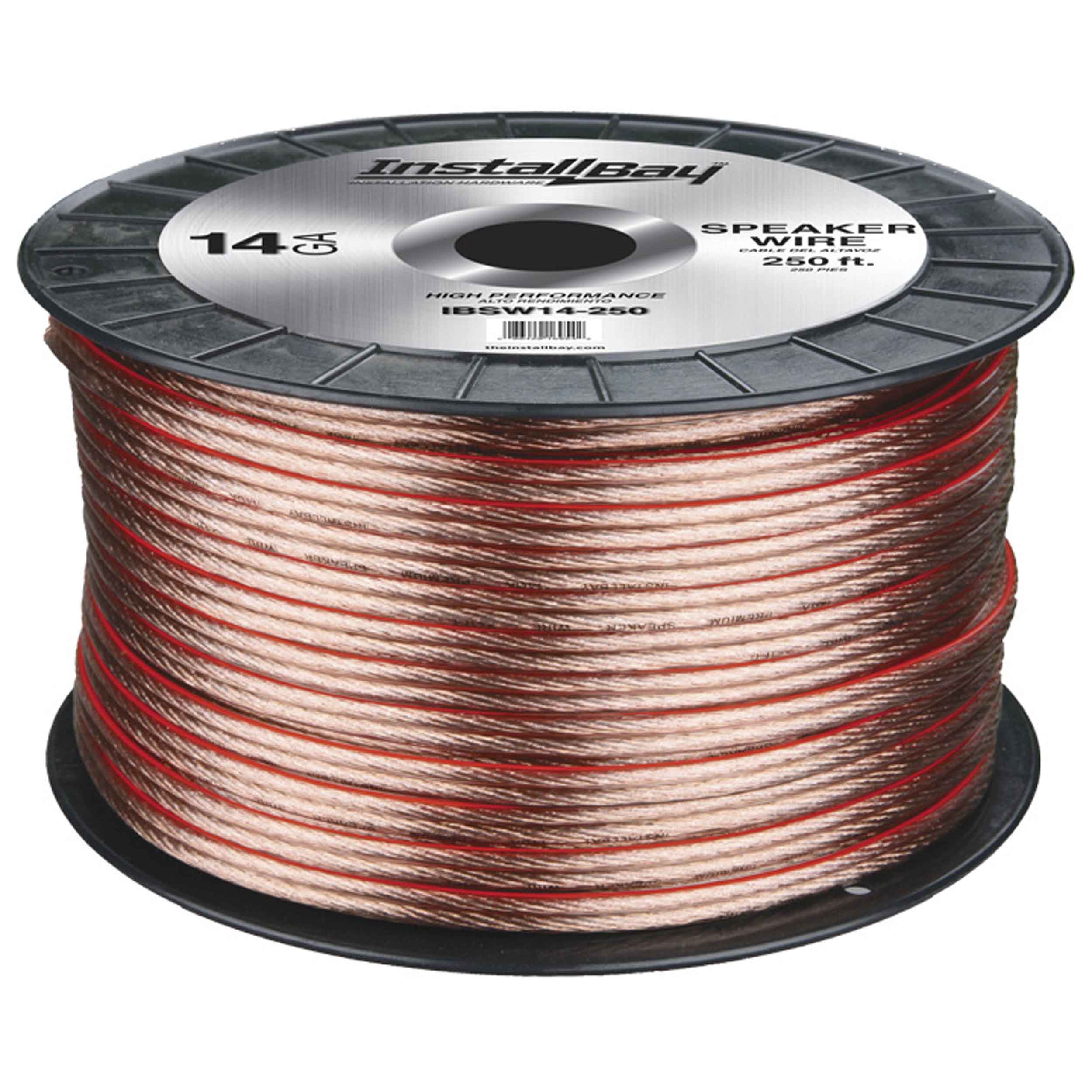 CCA Value Line Speaker Wire 14GA Clear - 250 Foot Coil