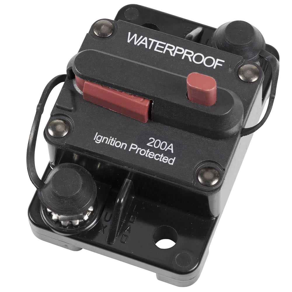 Circuit Breaker Manual Reset IP67 Rated - 200 Amp