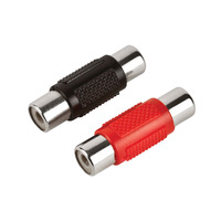 V6 RCA Barrel Adapter | Female to Female | 2 Pack