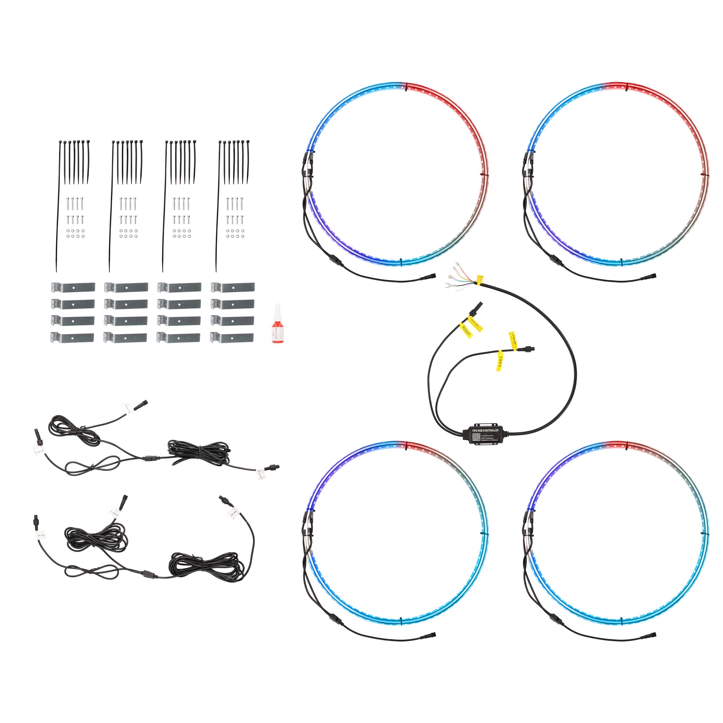 15.5" Wheel Light Set Chasing