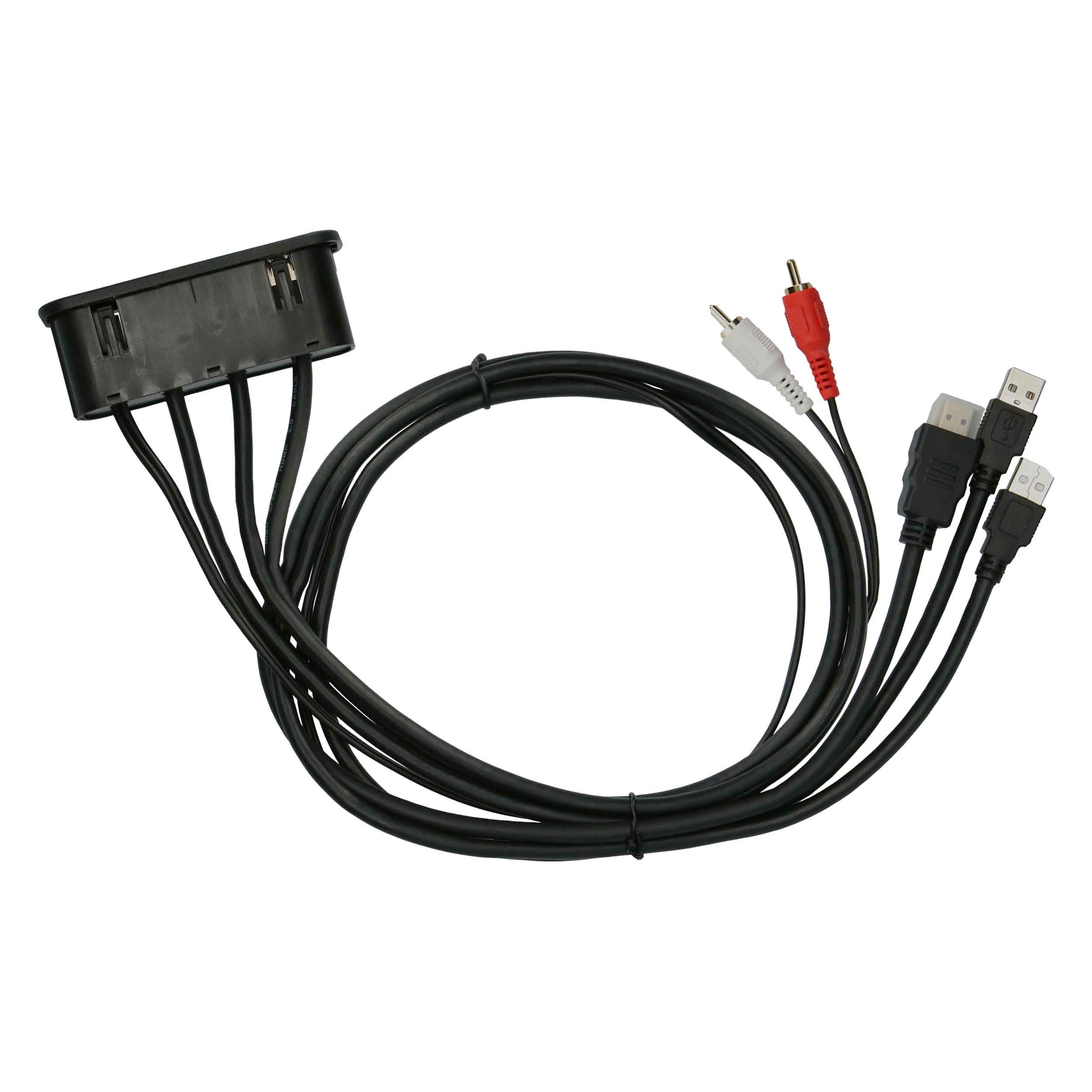 USB/AUX/HDMI Replacement Panel 3 Feet - Chrysler/Dodge/Jeep