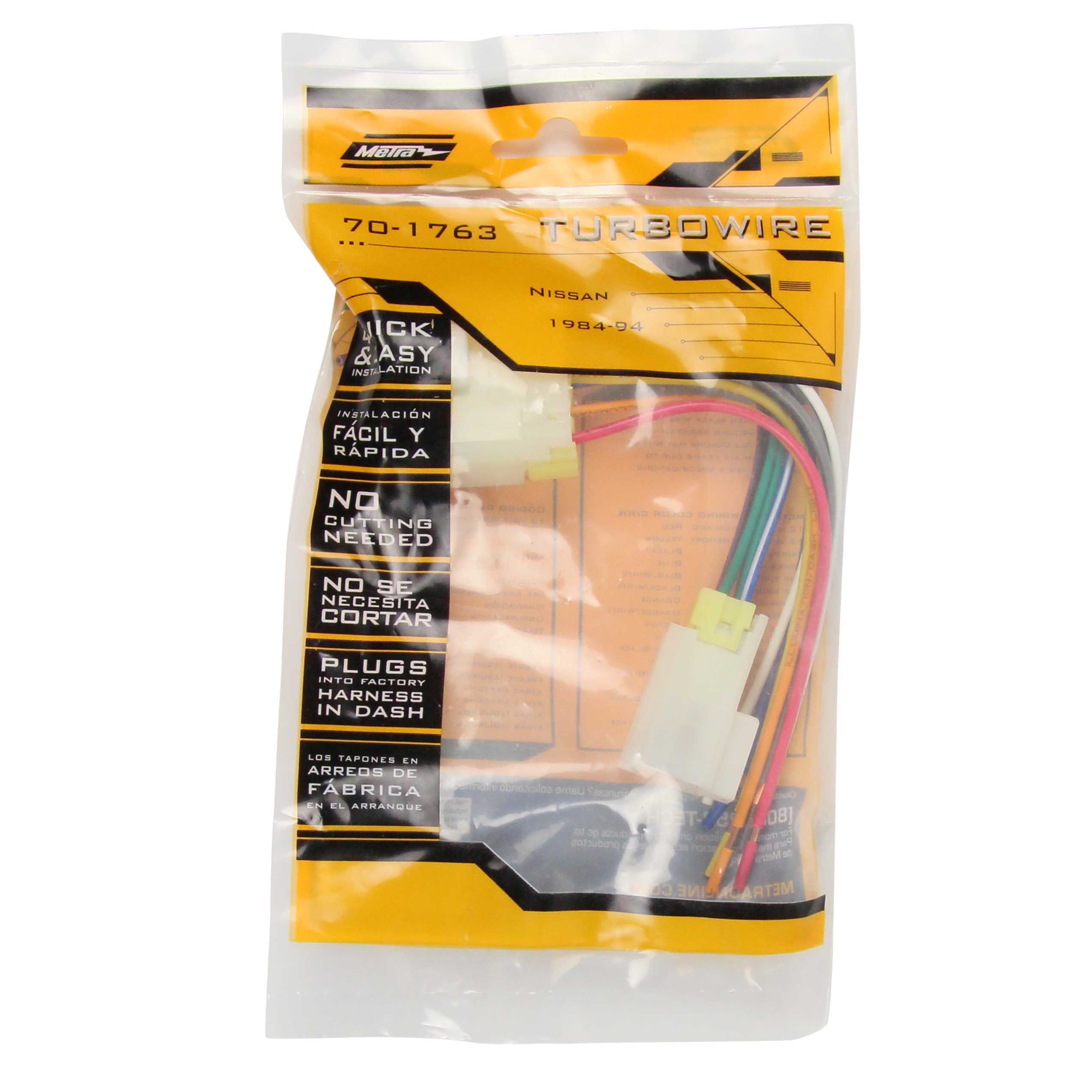 Radio Replacement Harness - Fits Nissan 1984-1996