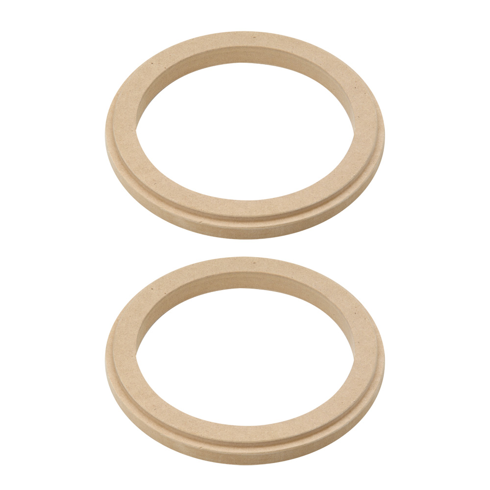 MDF Speaker Rings 6 Inch X 3/4 Inch - Pair