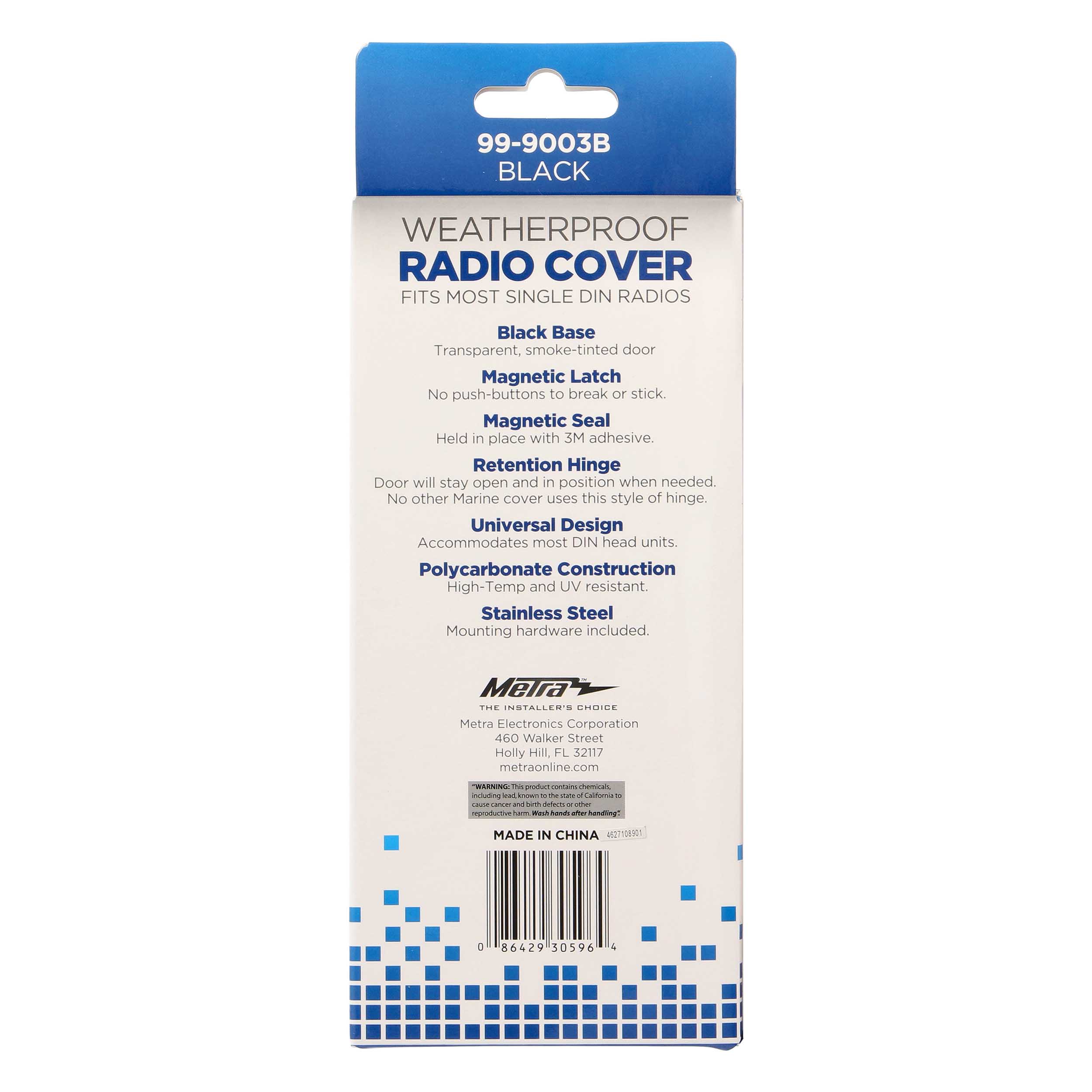 Universal Marine Cover System - Black