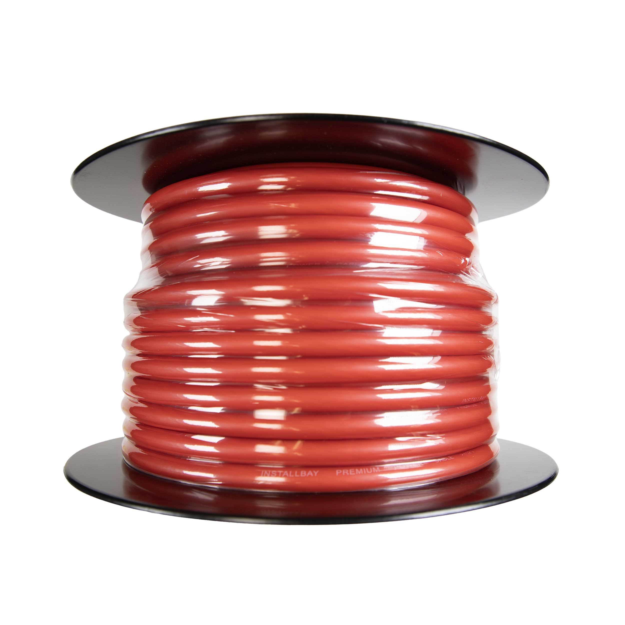 CCA Value Line 4 Gauge Power Cable Red - 125 Foot Coil