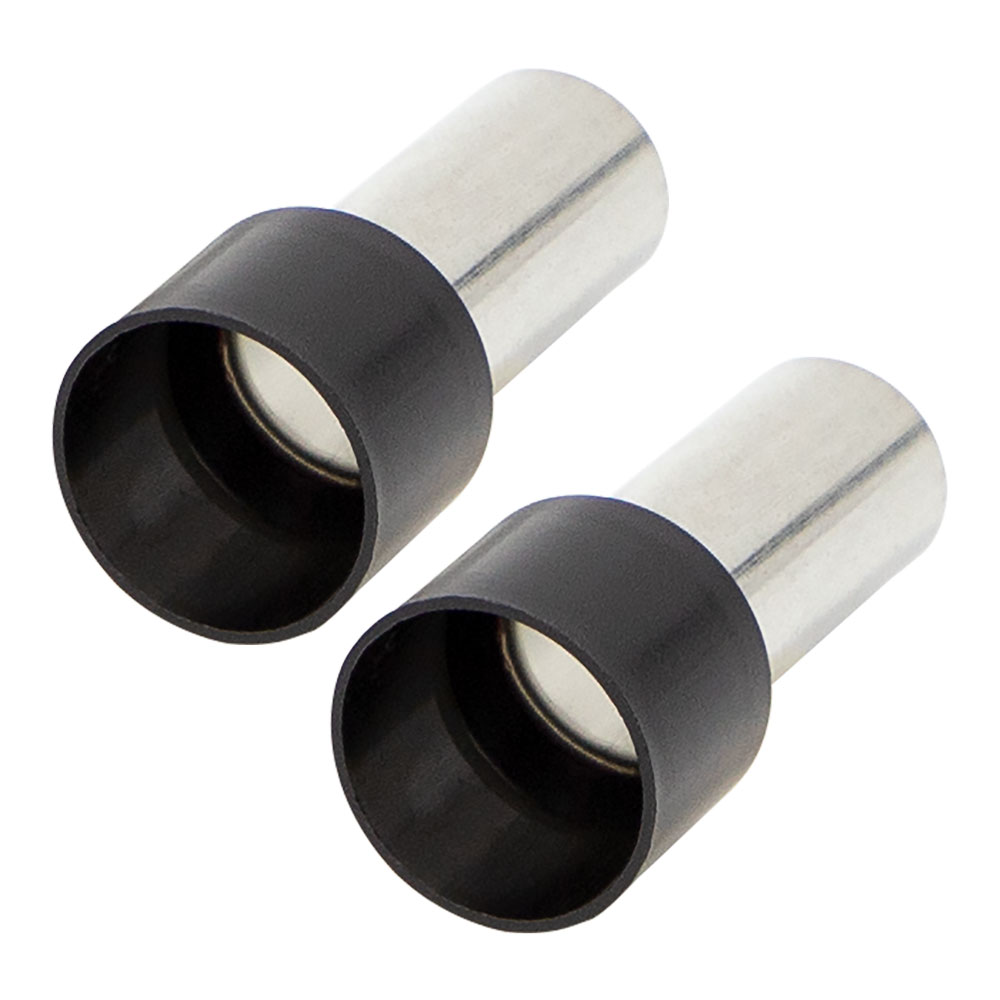 Ferrules - Black 1/0GA - 50 per Bag