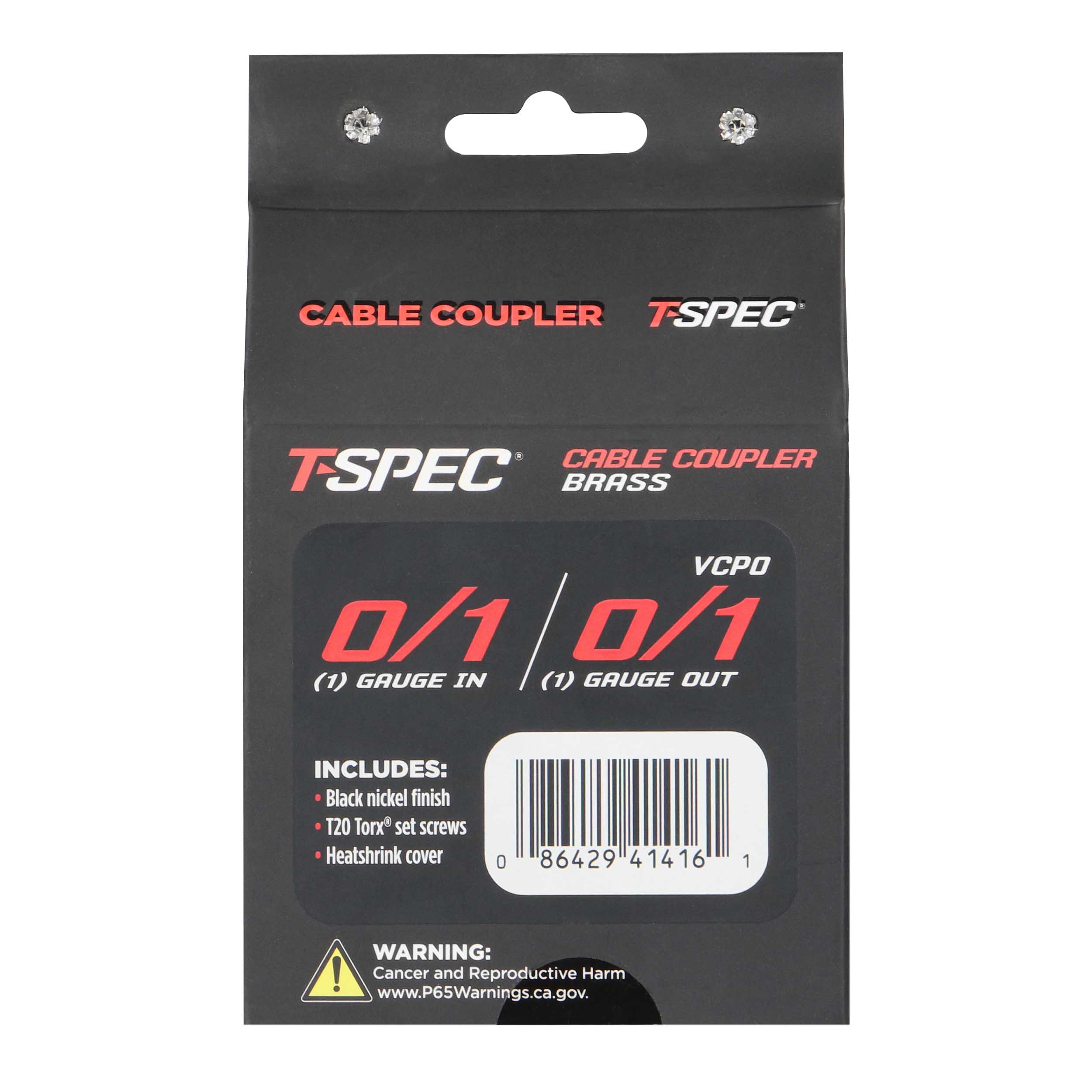 Coupler 0/1 Gauge - Set