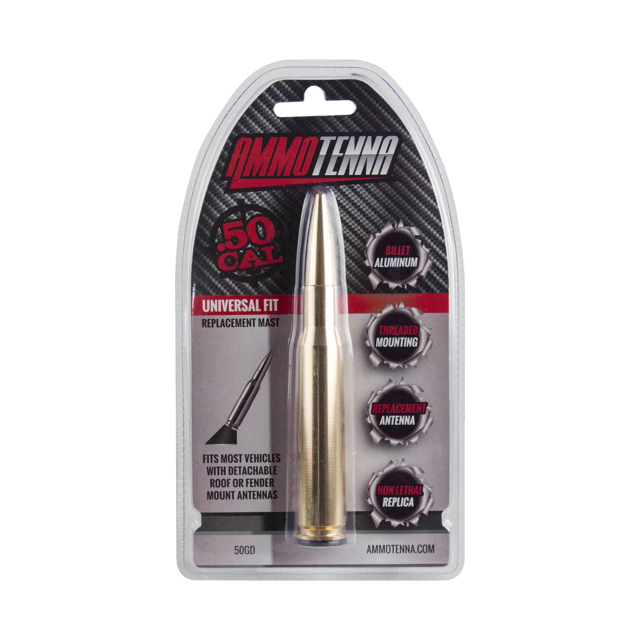 .50 Caliber Replica AMMOTENNA | Gold
