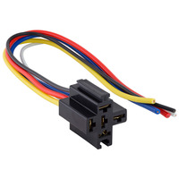 Locking Relay Socket With 12 Inch Lead Wire - Each