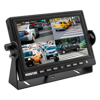 7 Inch Monitor with Quad Camera Input