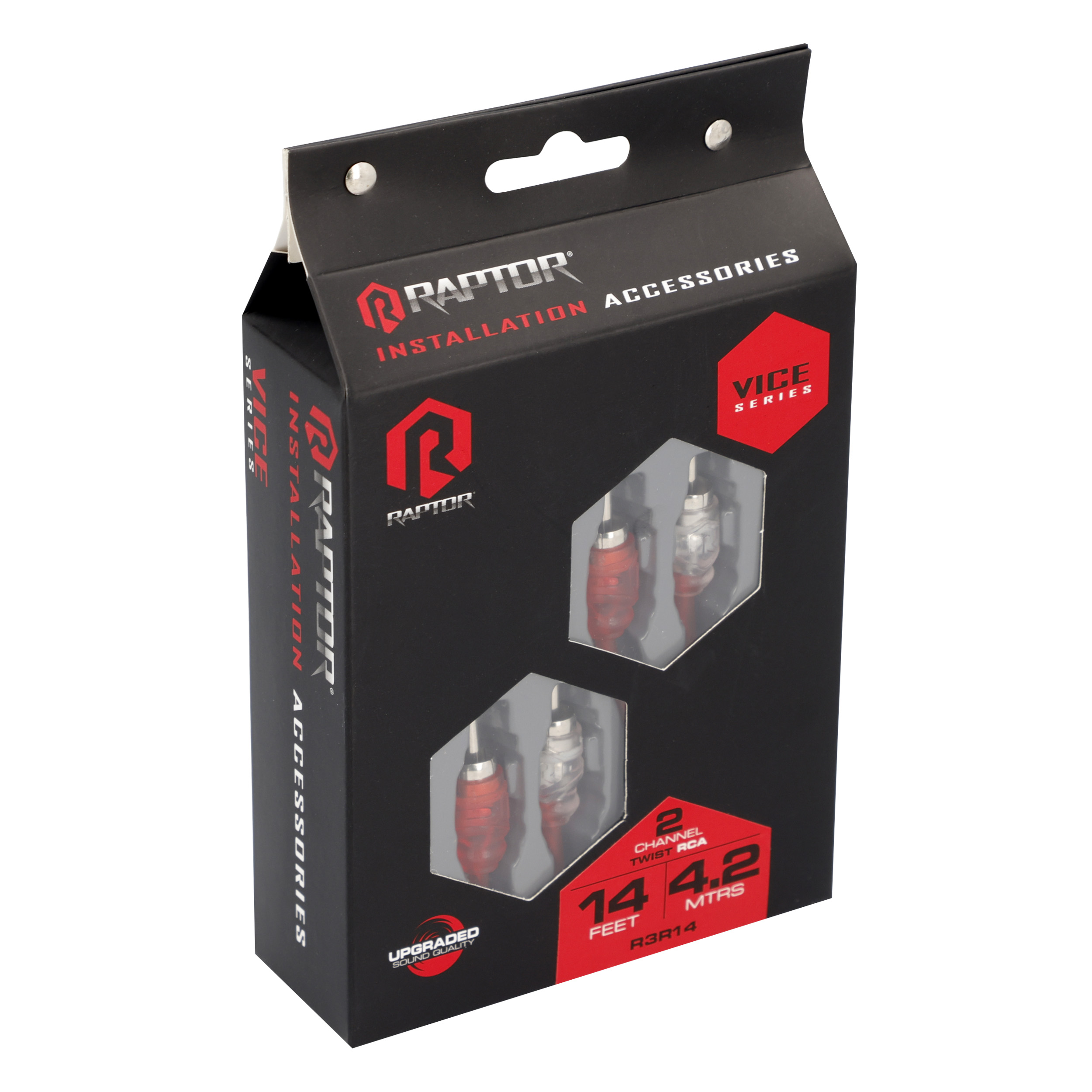 RCA 2-Channel Audio Cable - Vice Series 14 Feet