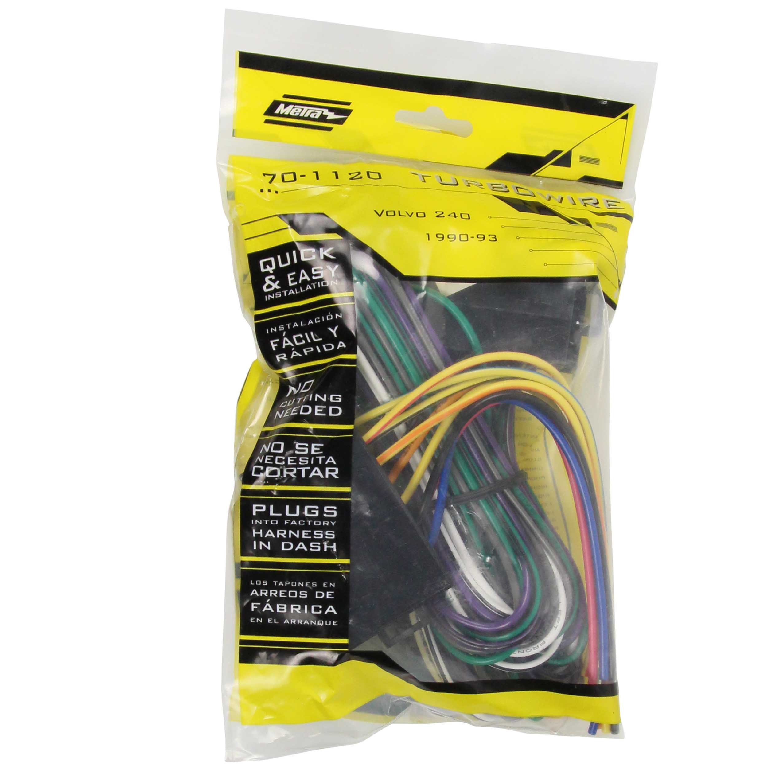 Radio Replacement Harness - Fits Volvo 1983-1995